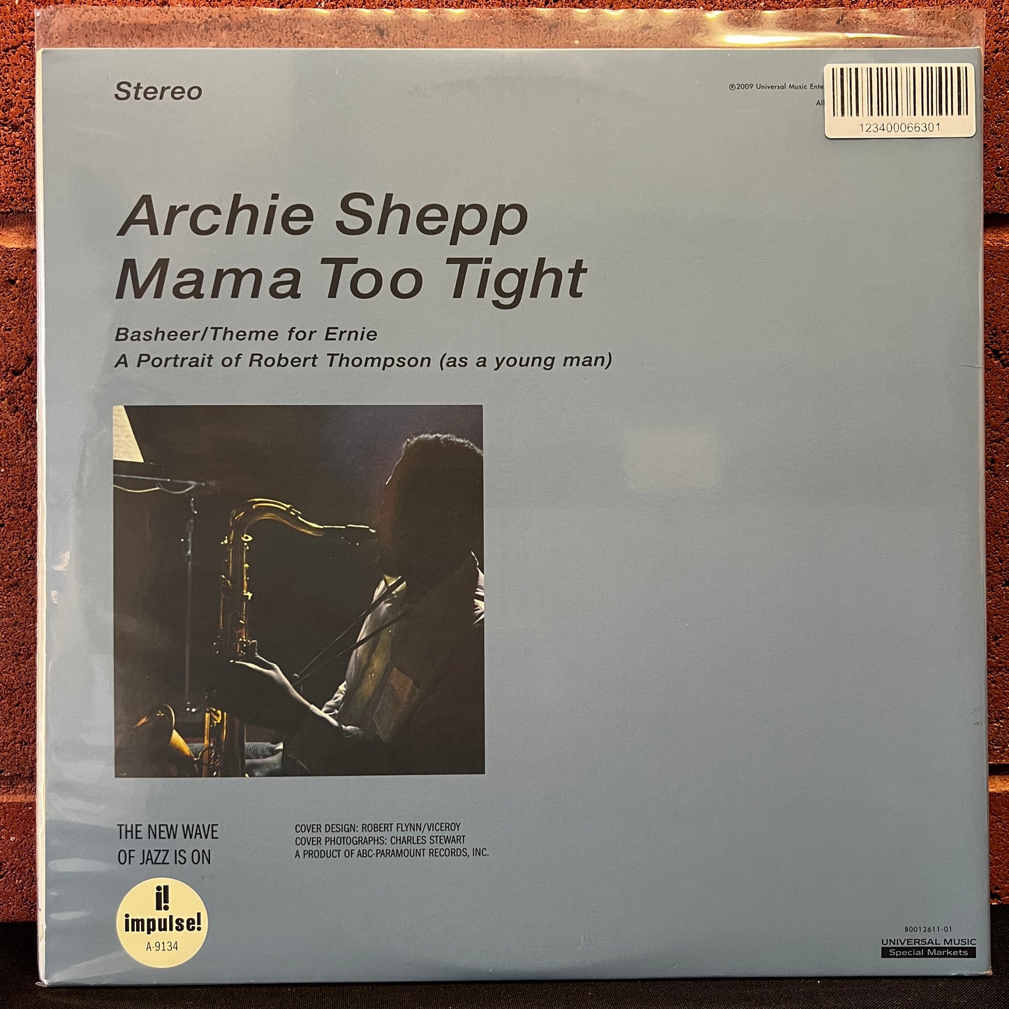 Used Vinyl: Archie Shepp "Mama Too Tight" LP (2009 180g Press)