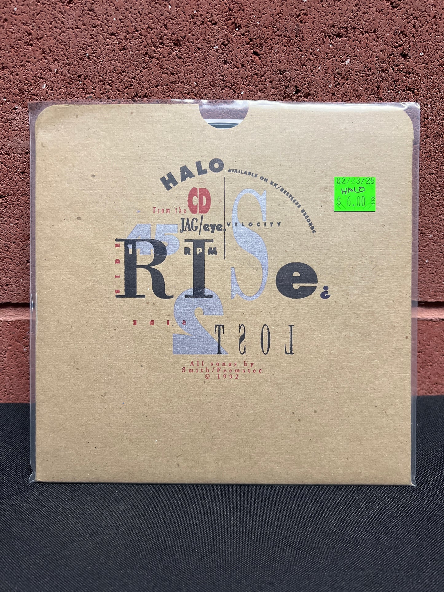 Used Vinyl: Halo "Rise" 7"