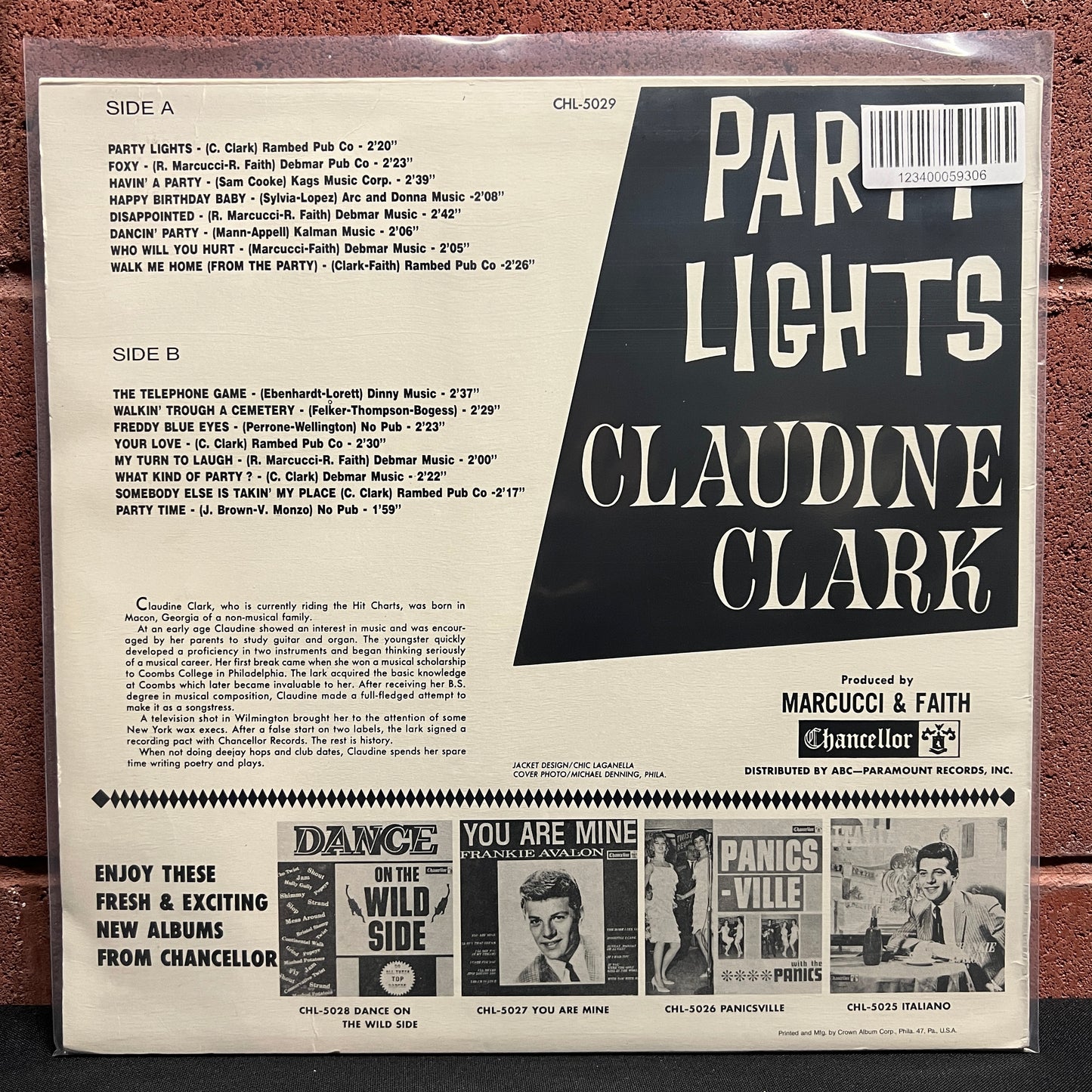 Used Vinyl: Claudine Clark "Party Lights" LP