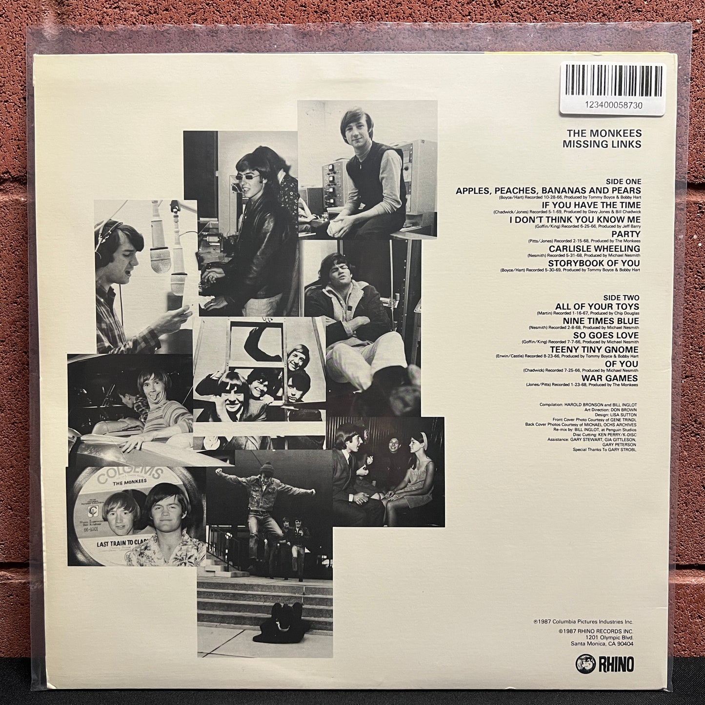 Used Vinyl: The Monkees "Missing Links" LP