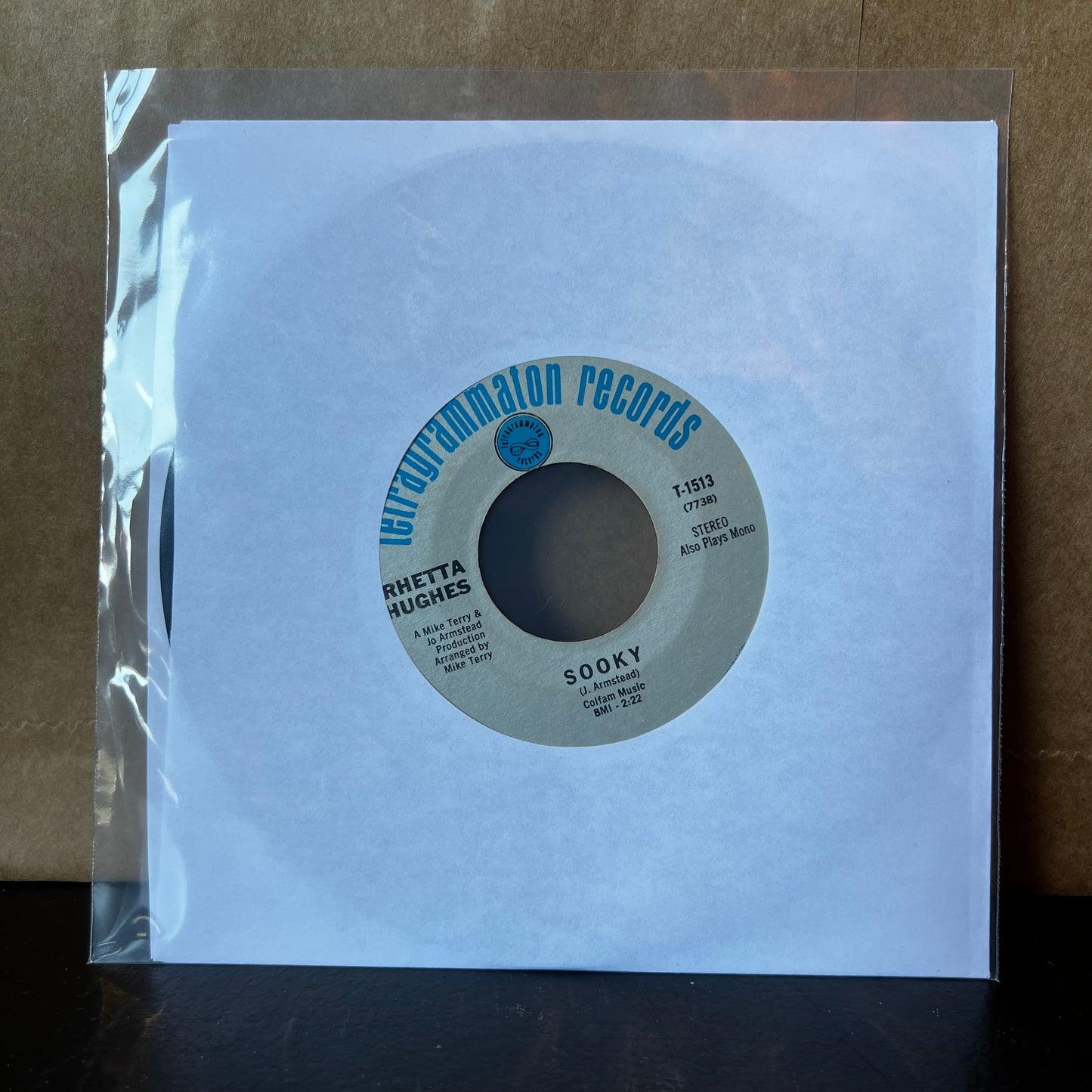 Used Vinyl: Rhetta Hughes "Light My Fire / Sooky" 7"