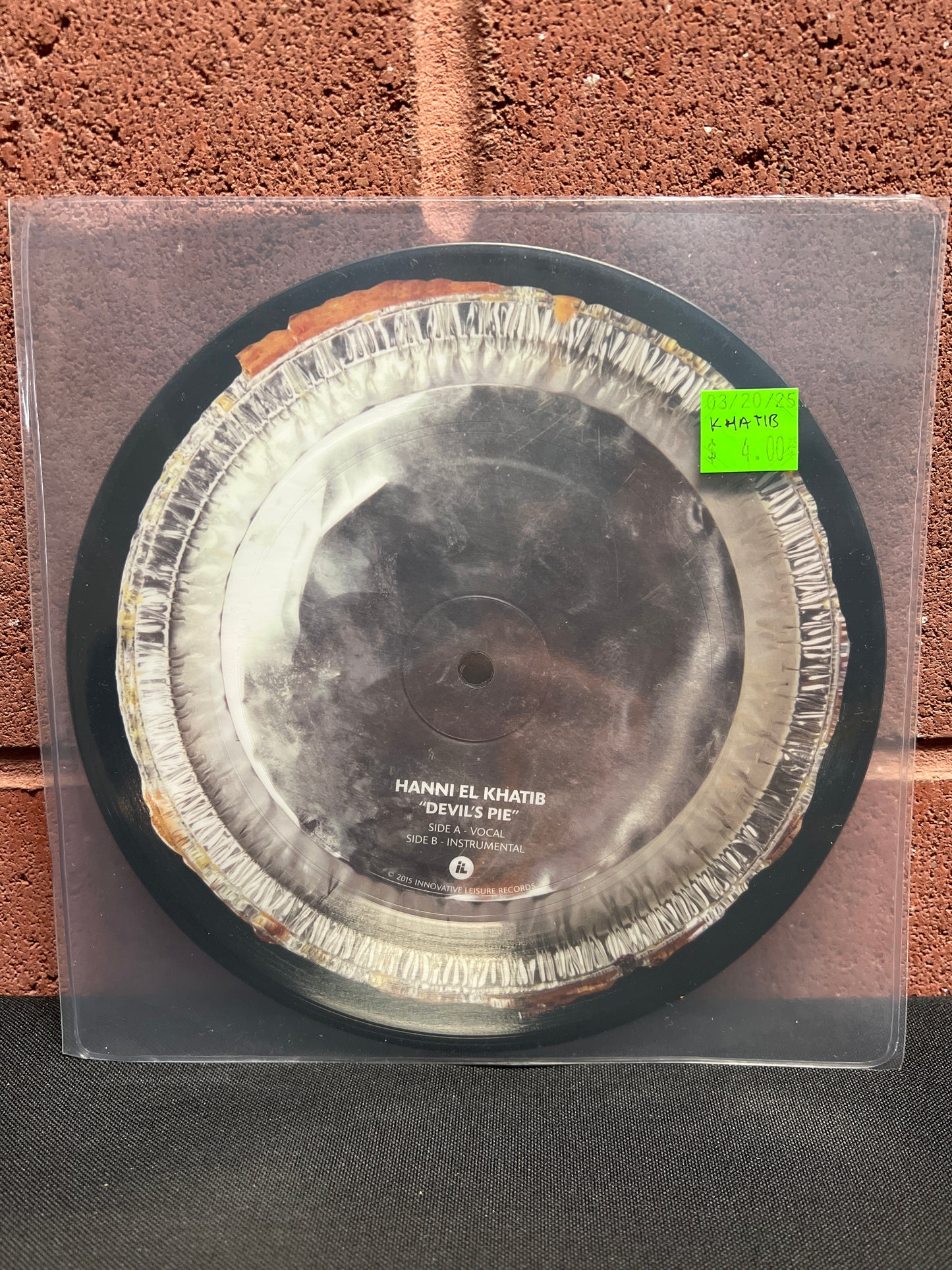 Used Vinyl: Hanni El Khatib "Devil's Pie" 7" (Picture Disc)