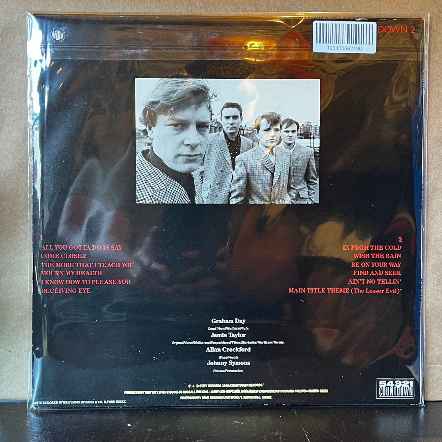 Used Vinyl: Prisoners "In From the Cold" LP (1986 UK pressing)