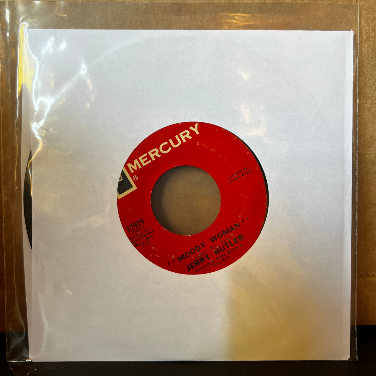 Used Vinyl: Jerry Butler "Moody Woman" 7"