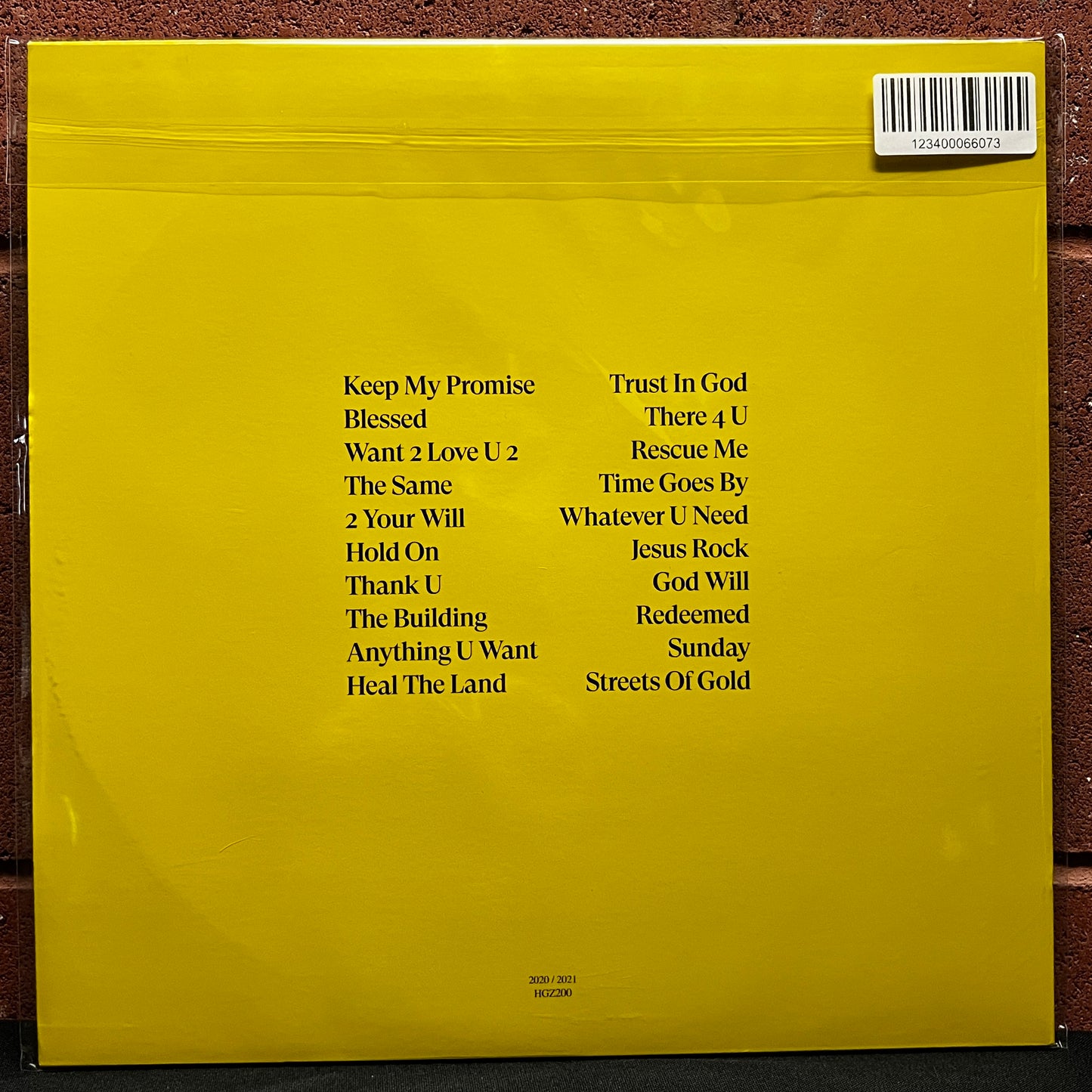 Used Vinyl: Budgie "Holy Ghost Zone II" LP (2020 Press - Yellow Vinyl - Signed)
