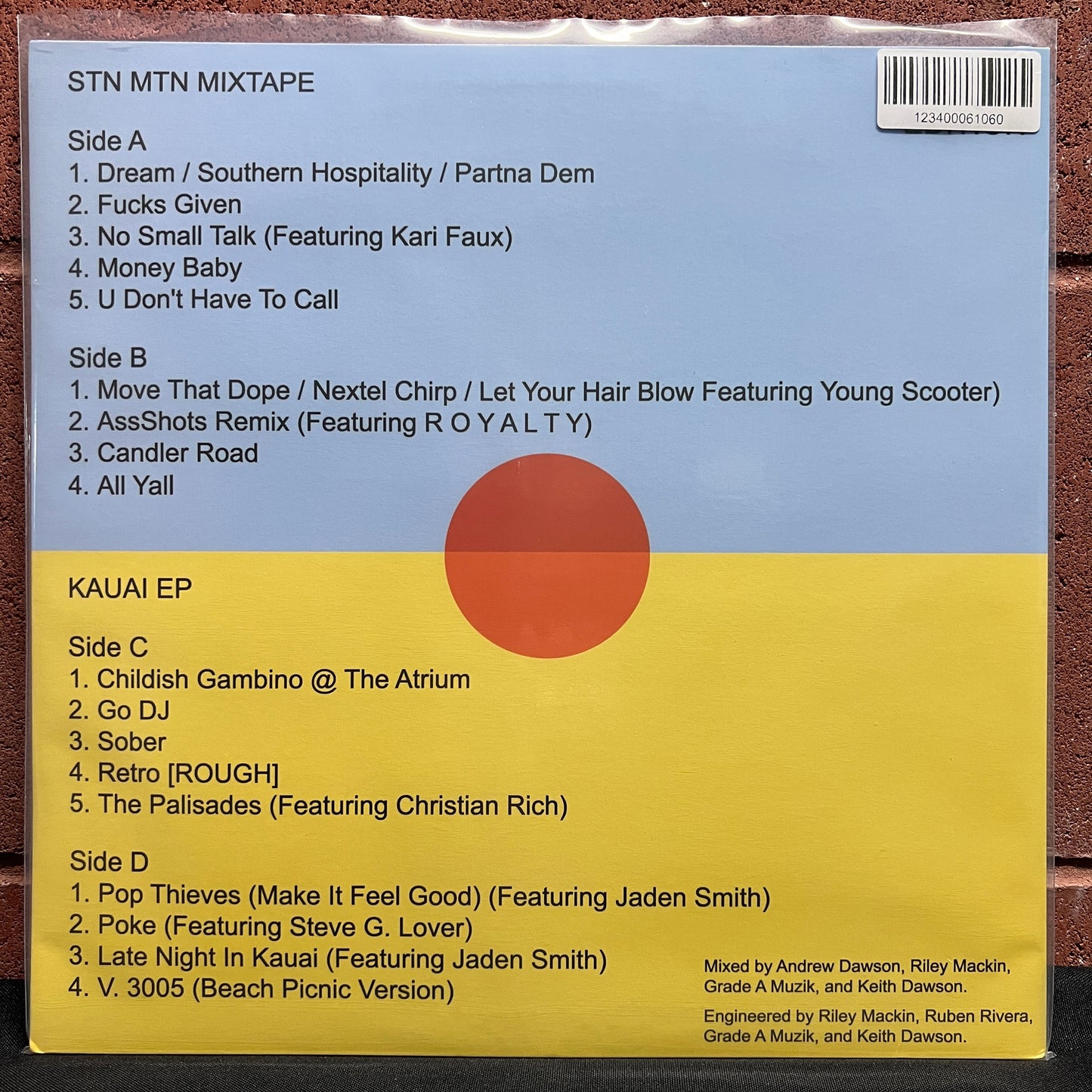 Used Vinyl: Childish Gambino "KAUAI/Stn Mtn" 2xLP (Purple & Clear Vinyl)