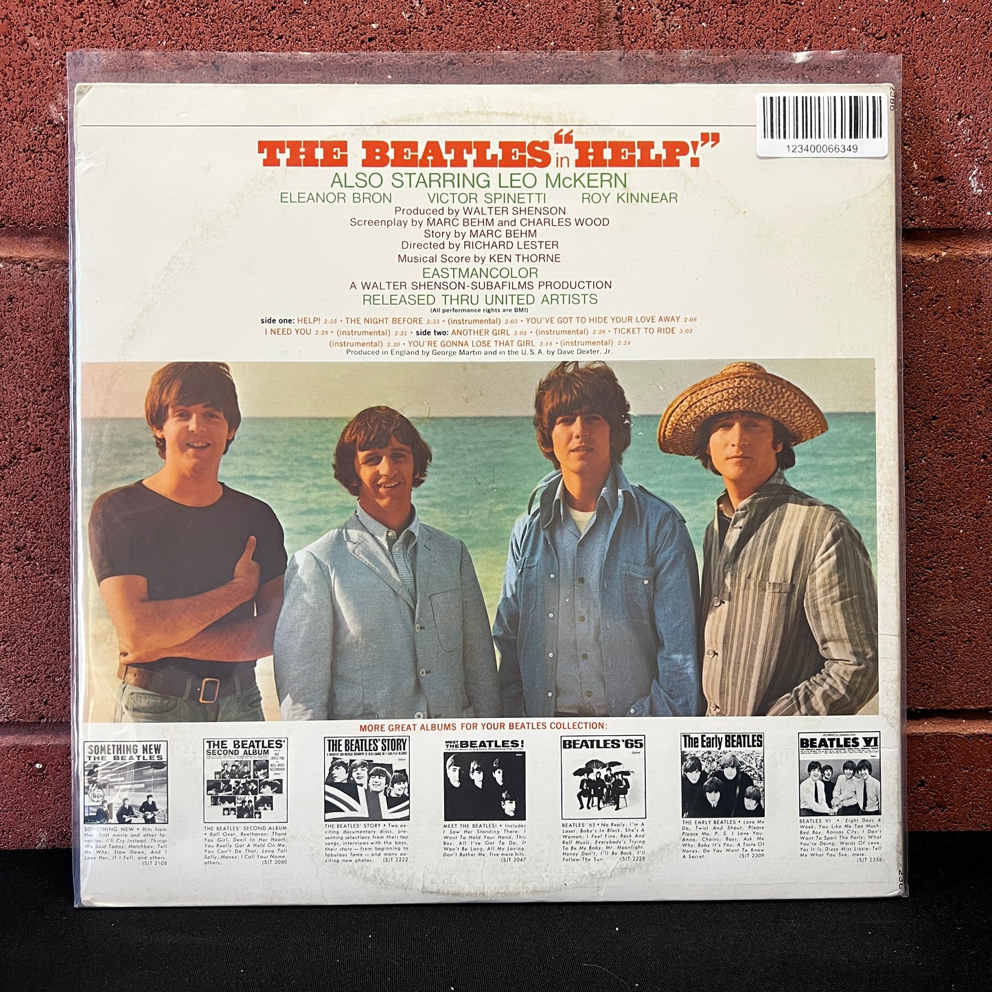 Used Vinyl: The Beatles "Help! (Original Motion Picture Soundtrack)" LP (1978 Press)