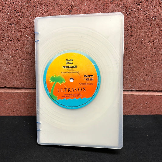 Recycled Vinyl Sketchbook: "Ultravox // A-Ha"
