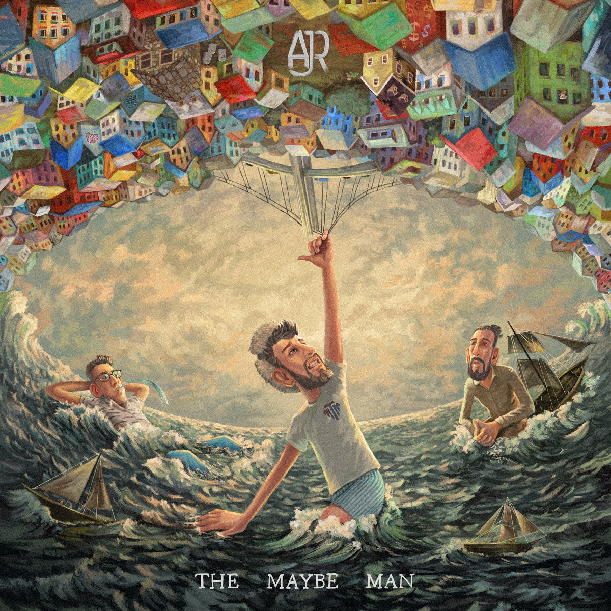 AJR "The Maybe Man" LP (Indie Exclusive Iridescent Pearlized Purple)
