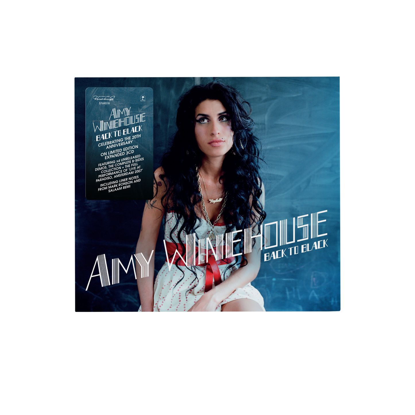 EMBARGO 8/25 PRE-ORDER: Amy Winehouse "Back To Black (20th Anniversary)" 3xCD (Deluxe Edition)
