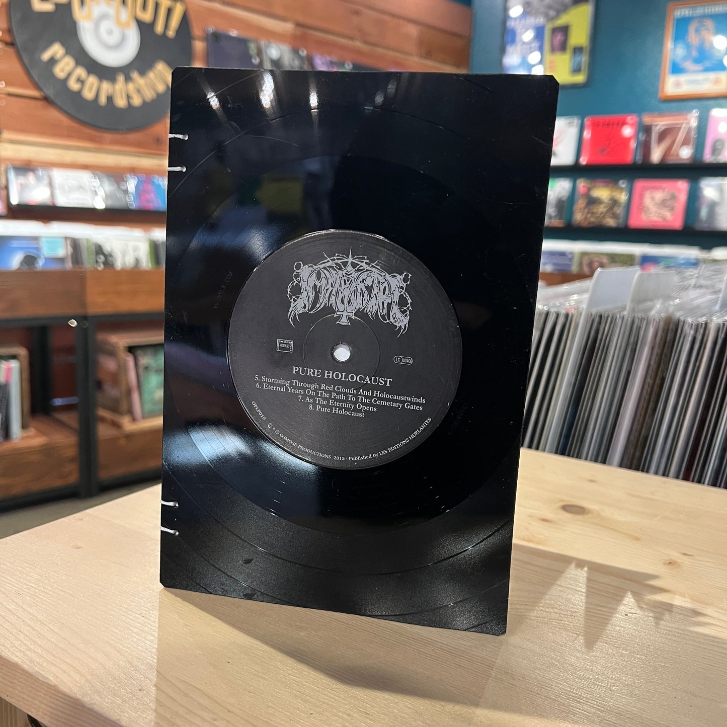 Darkthrone / Immortal Recycled Vinyl Journal