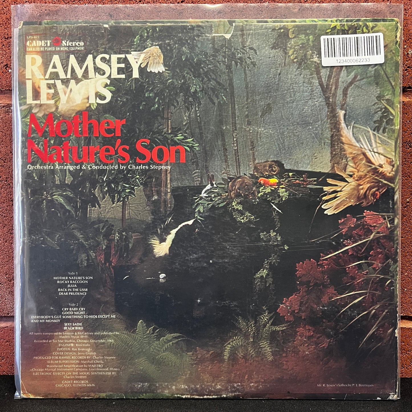 Used Vinyl: Ramsey Lewis "Mother Nature's Son" LP (1969 Monarch pressing)