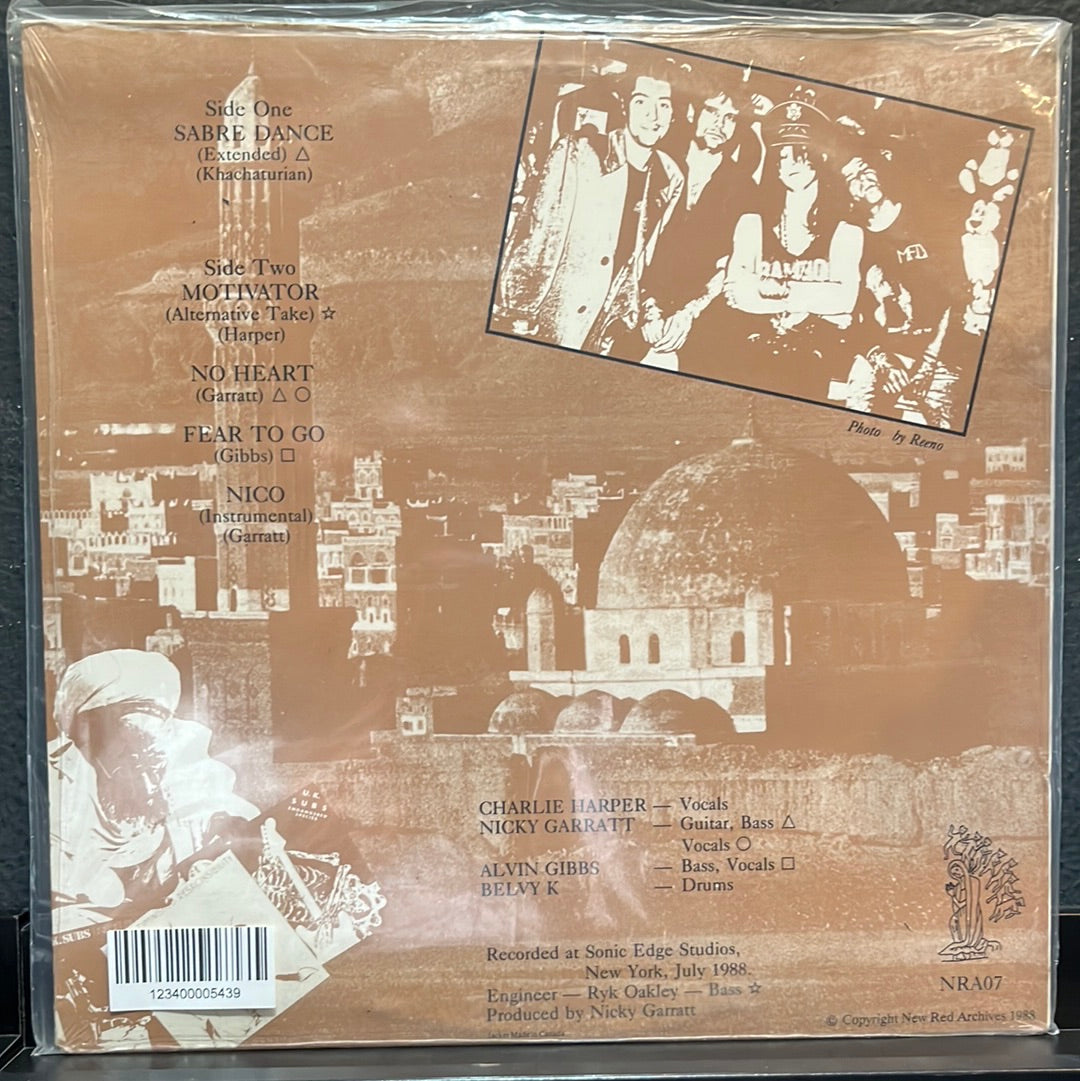 Used Vinyl: UK Subs “Sabre Dance” LP (Clear Orange Vinyl)