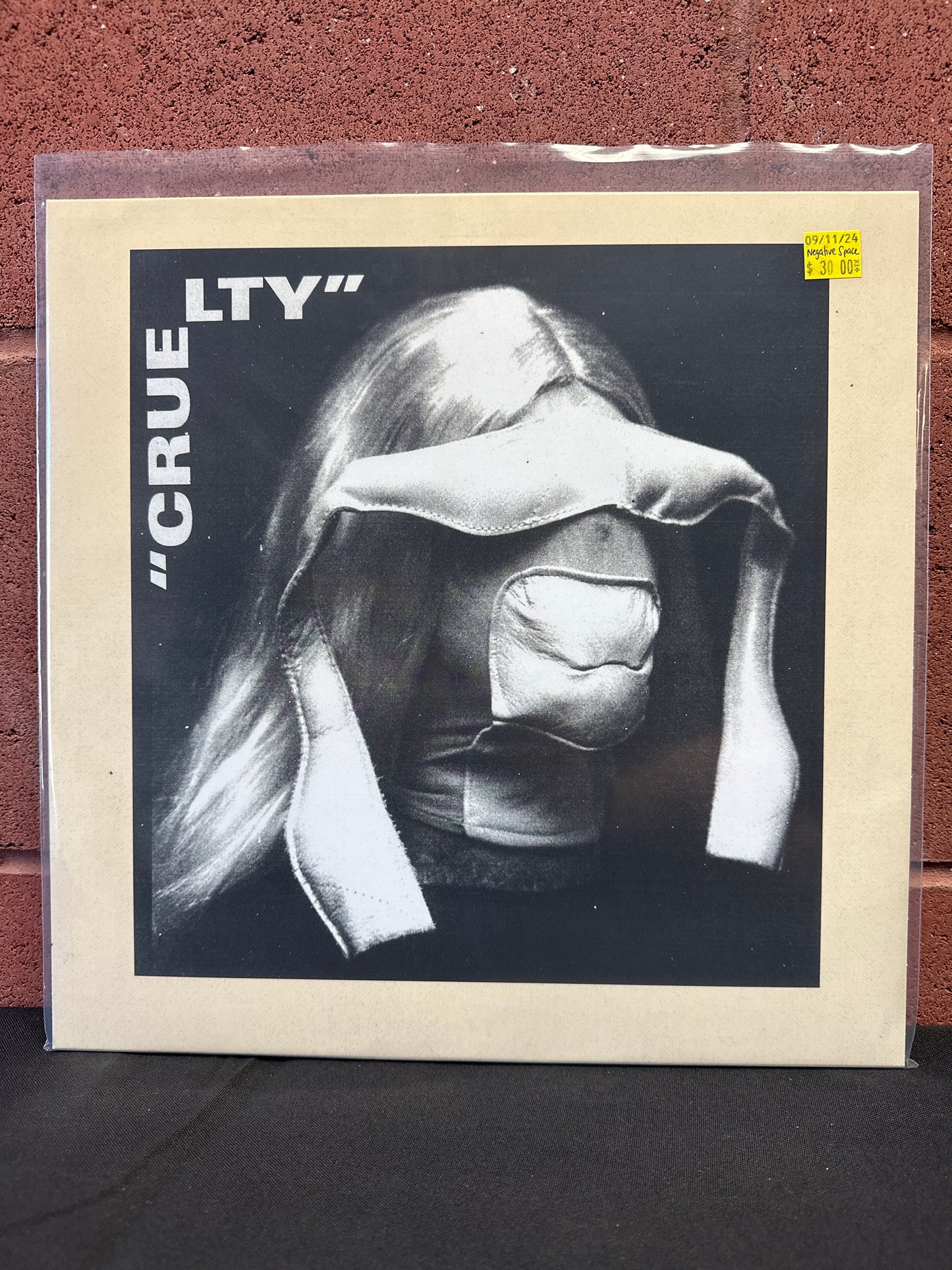Used Vinyl: Negative Space "Cruelty" 12" (Yellow vinyl)