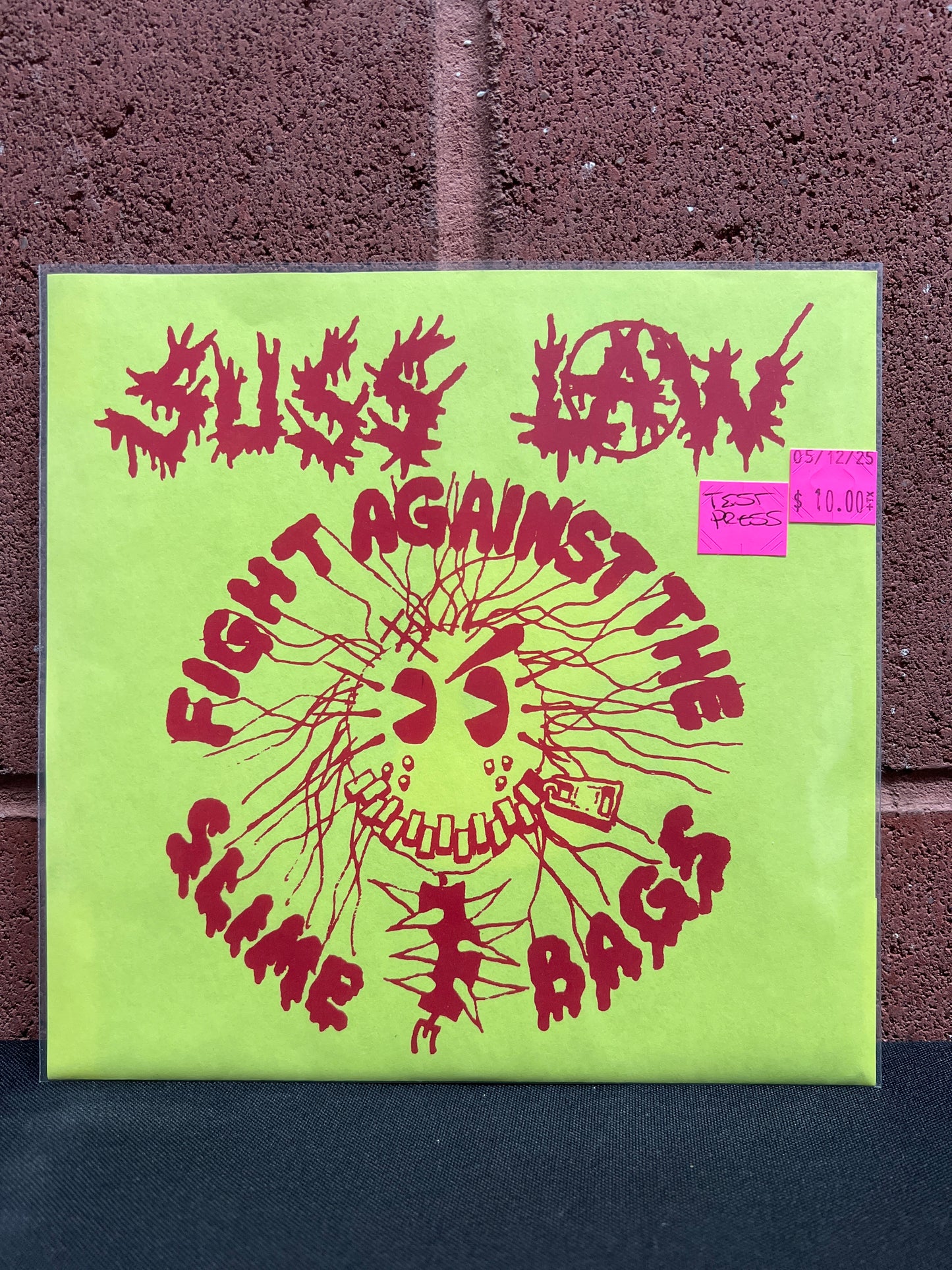 Used Vinyl: Suss Law "S/T" 7" (Test Press w/Alternate Sleeve Art)