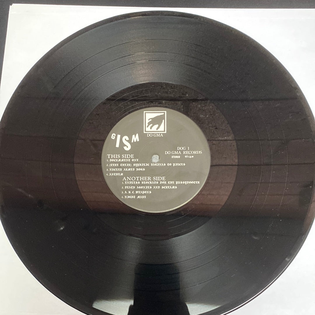 Used Vinyl:  G.I.S.M. "Detestation" 12" (Japanese Press)