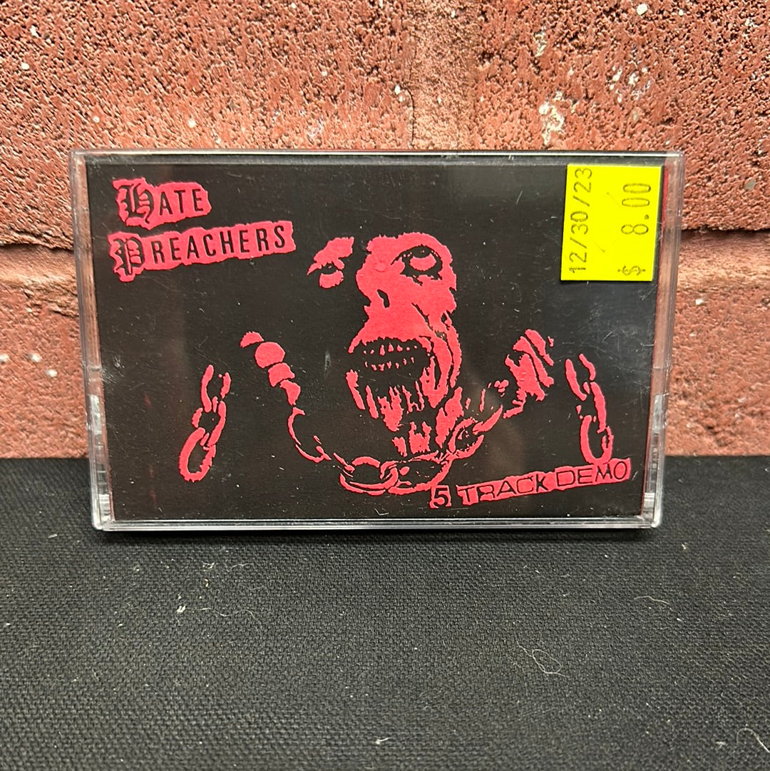 USED CASSETTE: Hate Preachers "5 Track Demo" Cassette