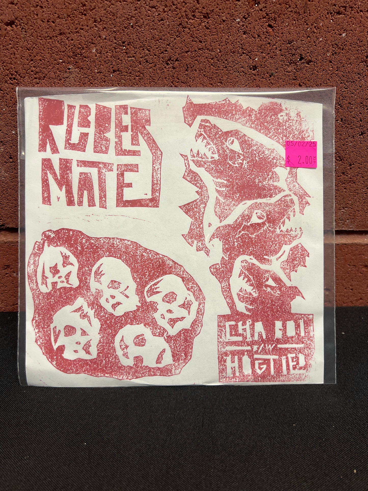 Used Vinyl: Rubber Mate "Cha Boi" 7"
