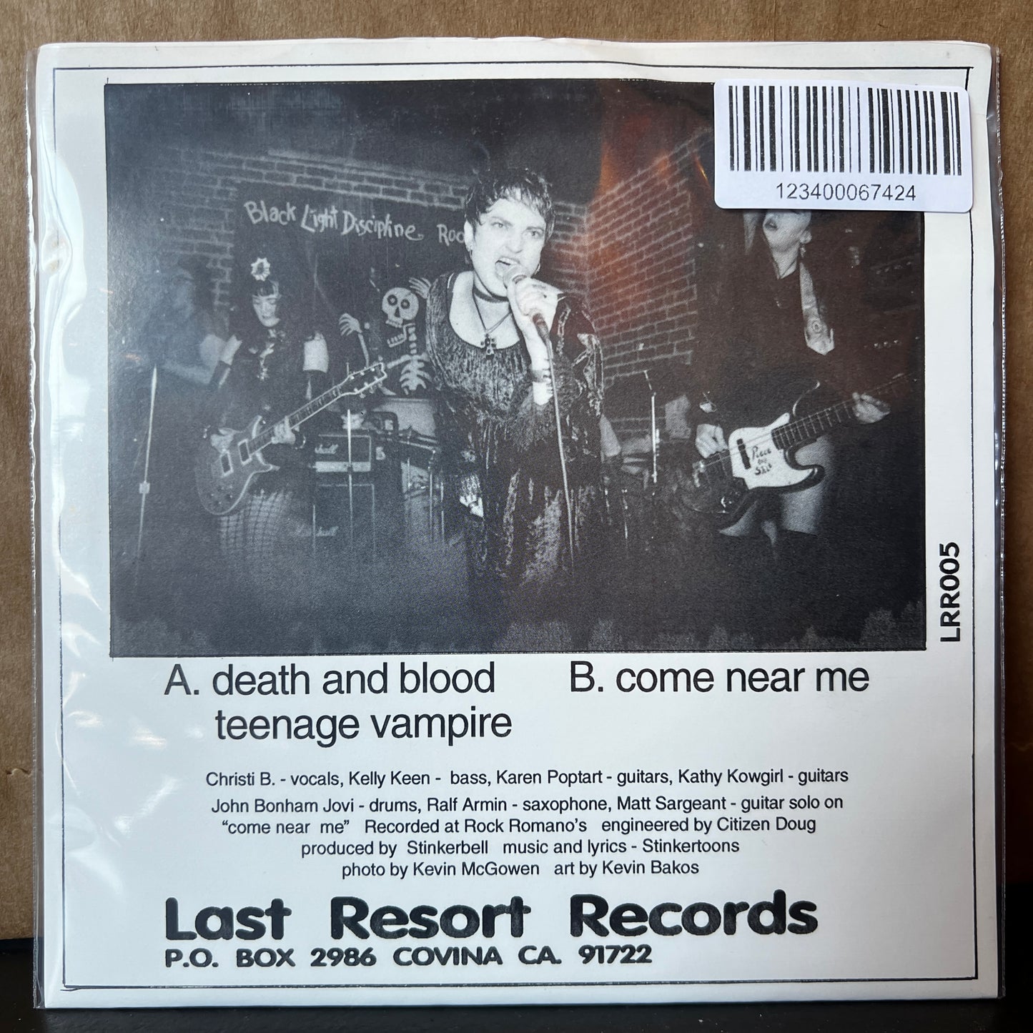 Used Vinyl: Stinkerbell "They do EXACTLY what you think they do!" 7" (1994 Press)