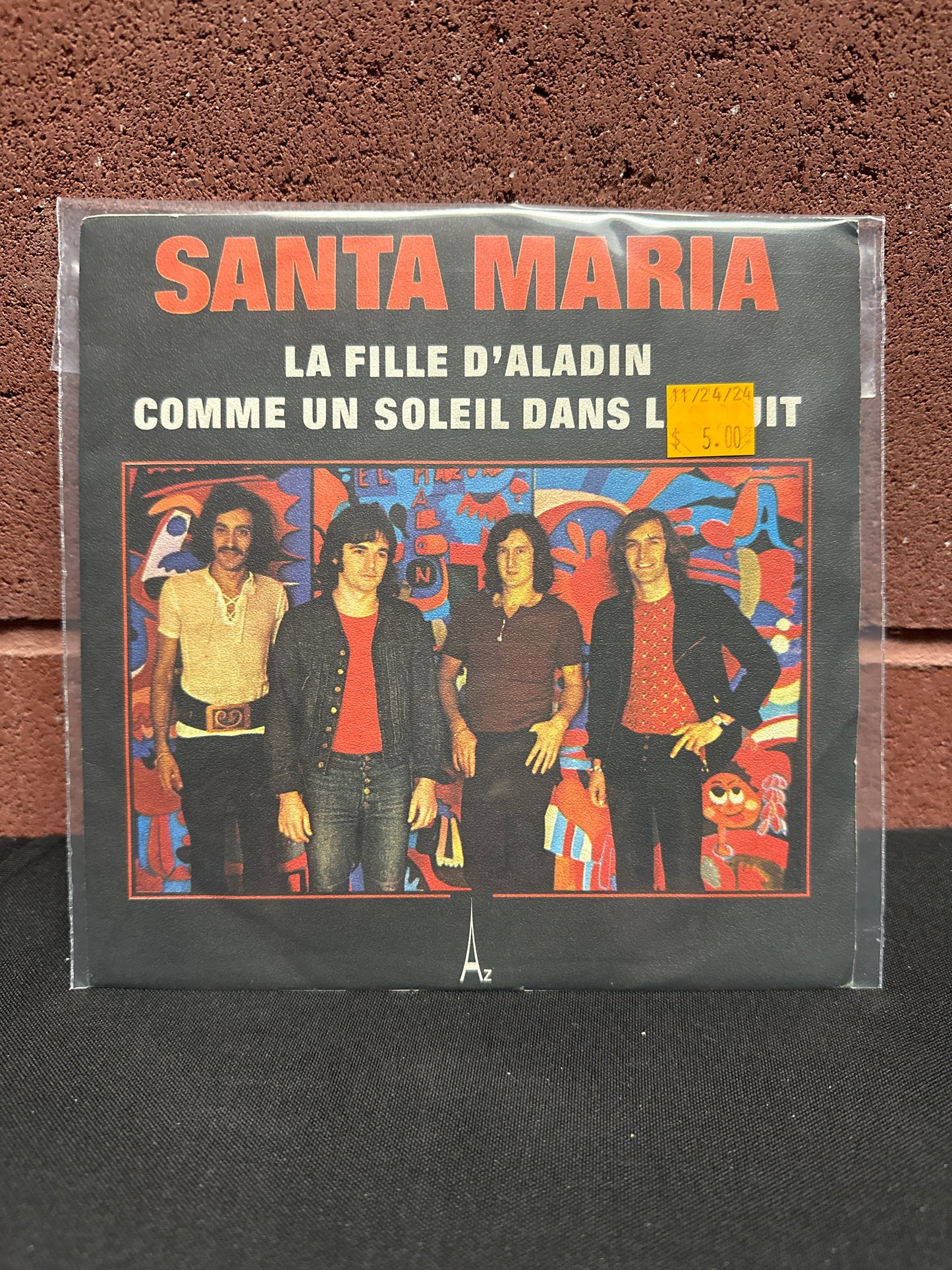 Used Vinyl: Santa Maria "La Fille D'Aladin - Comme Un Soleil Dans La Nuit" 7"