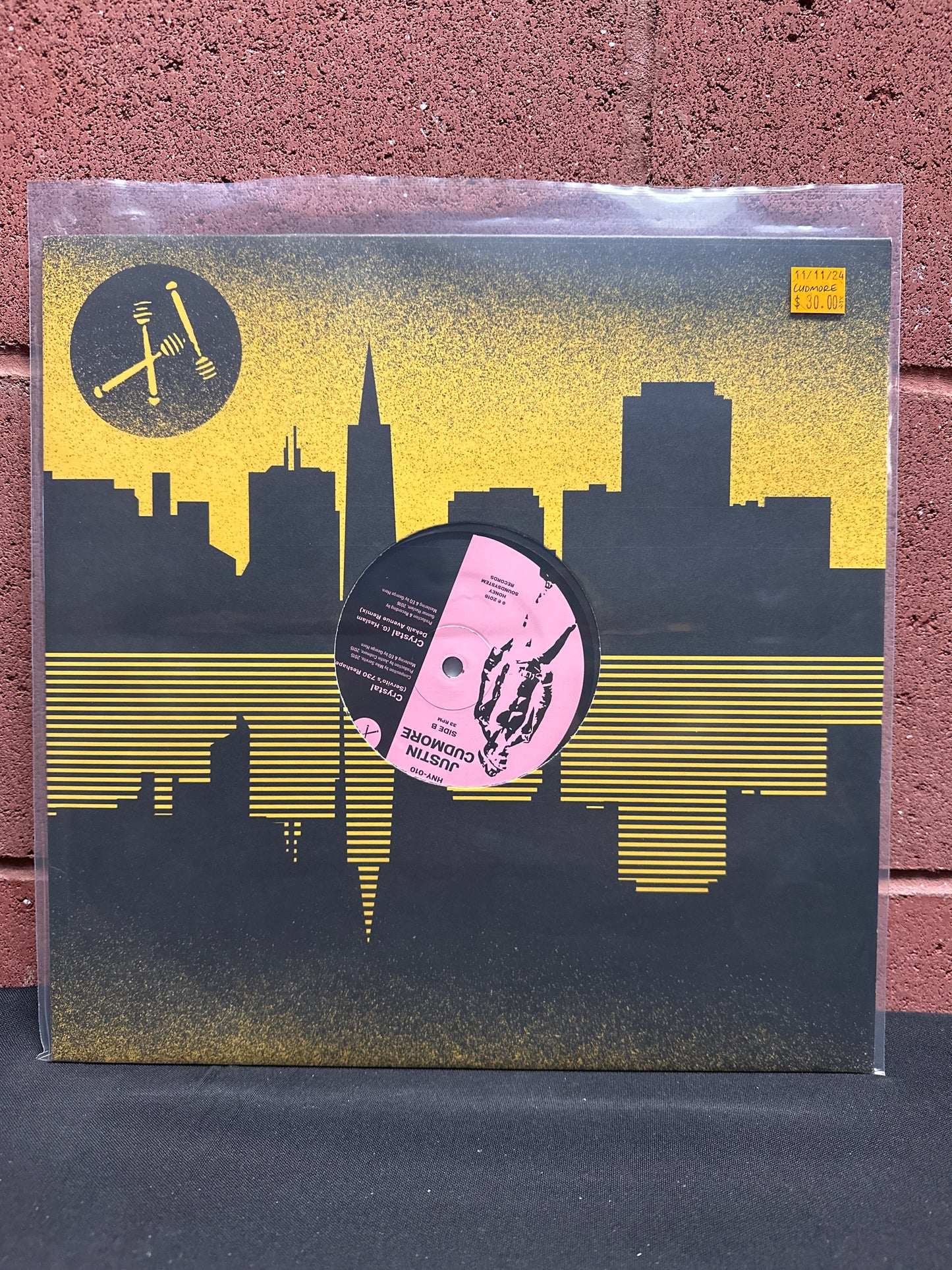Used Vinyl: Justin Cudmore "Crystal" 12"