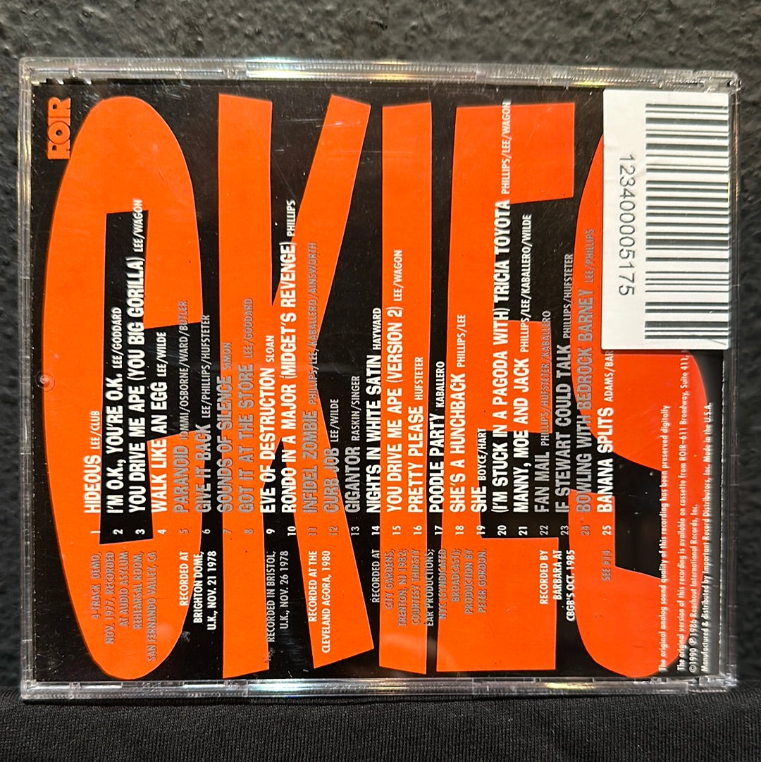 USED CD: The Dickies "We Aren't The World" CD