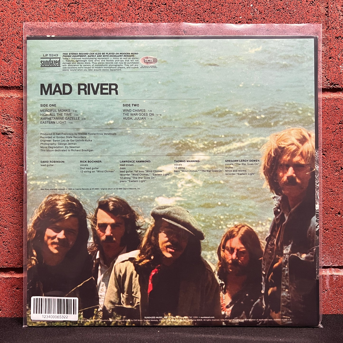 Used Vinyl: Mad River "S/T" LP (2008 Press)