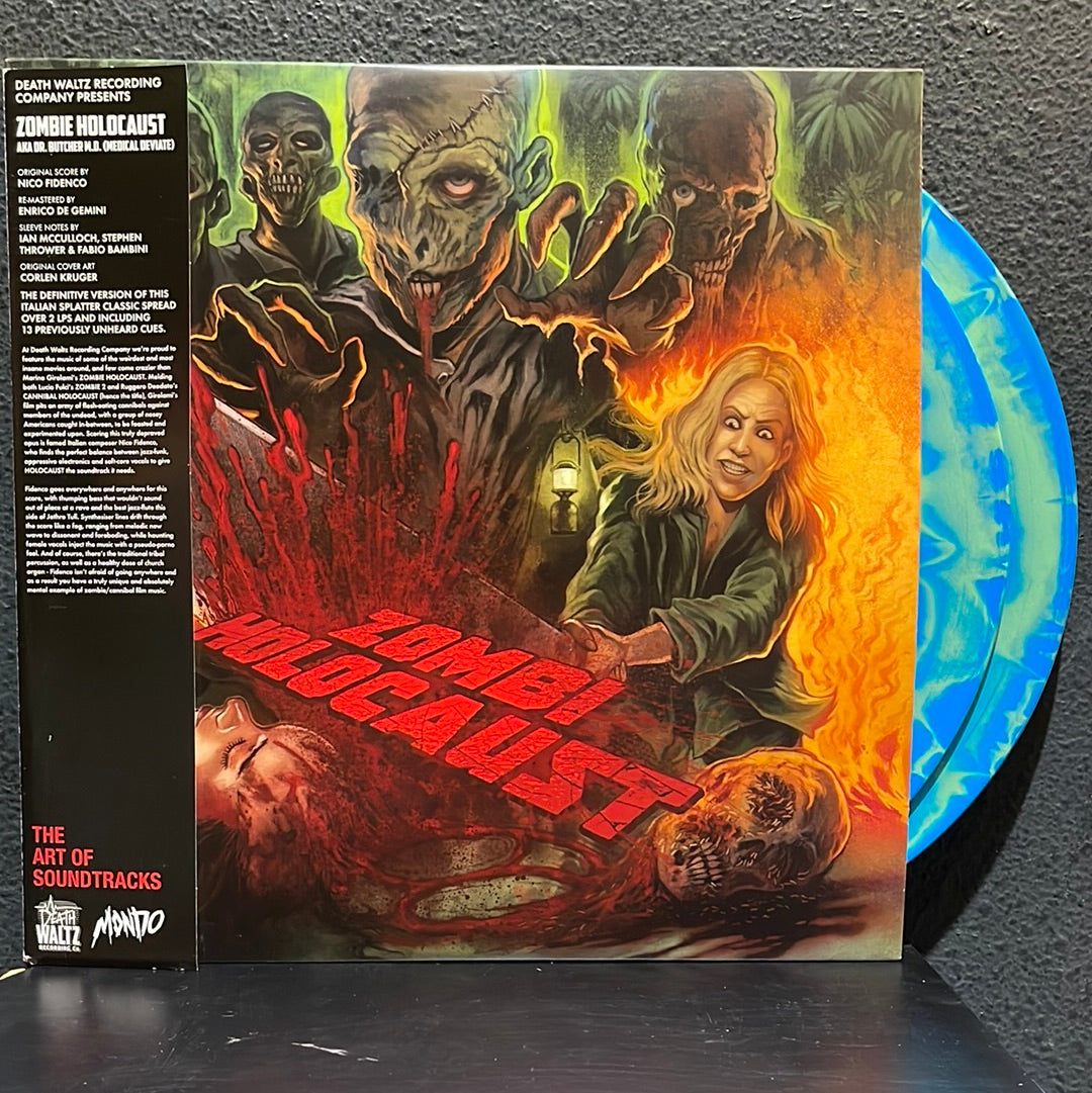 USED VINYL: Nico Fidenco “Zombi Holocaust” 2xLP (Blue & Green Vinyl)