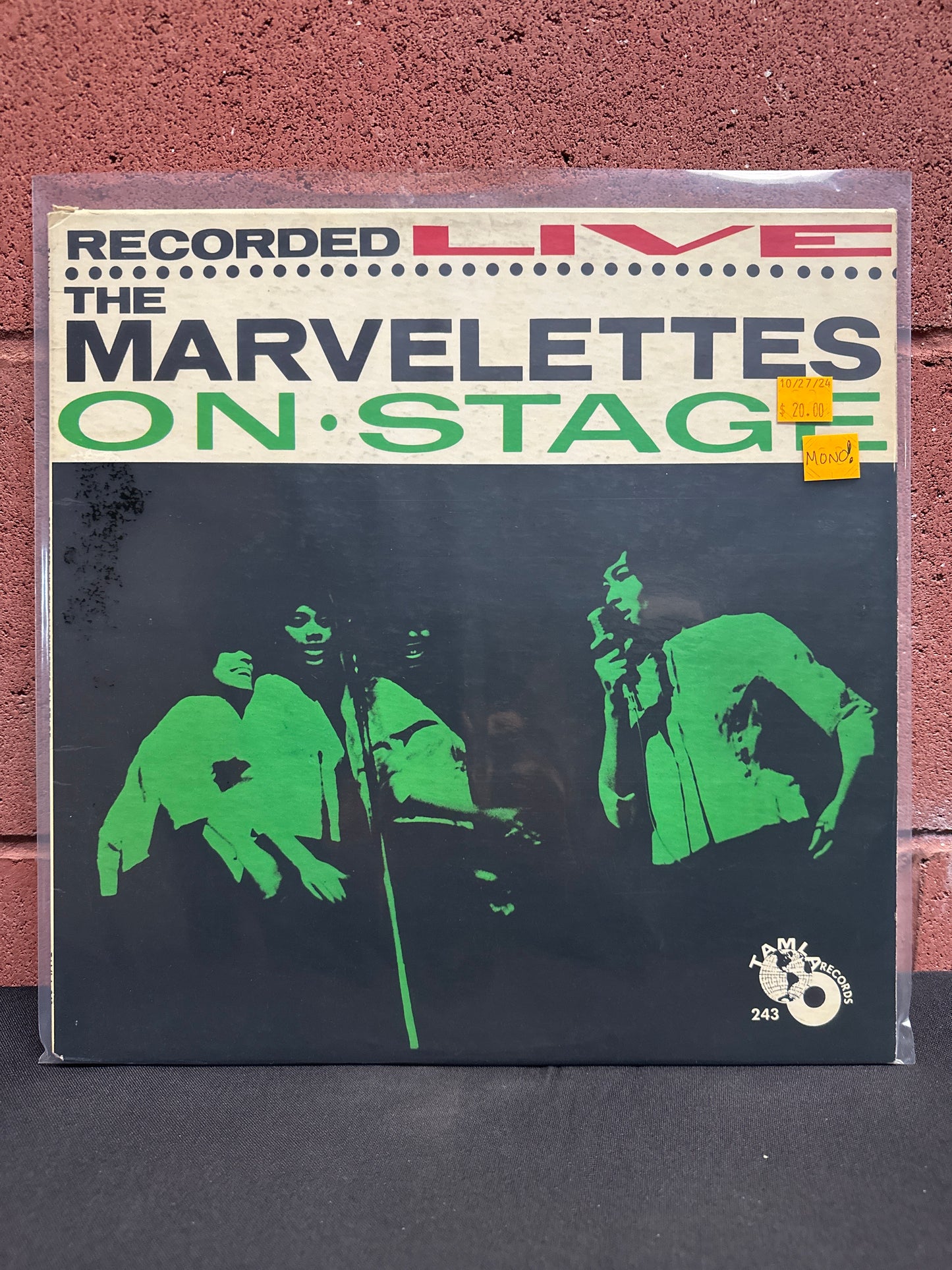 Used Vinyl: The Marvelettes "The Marvelettes Recorded Live On Stage" LP