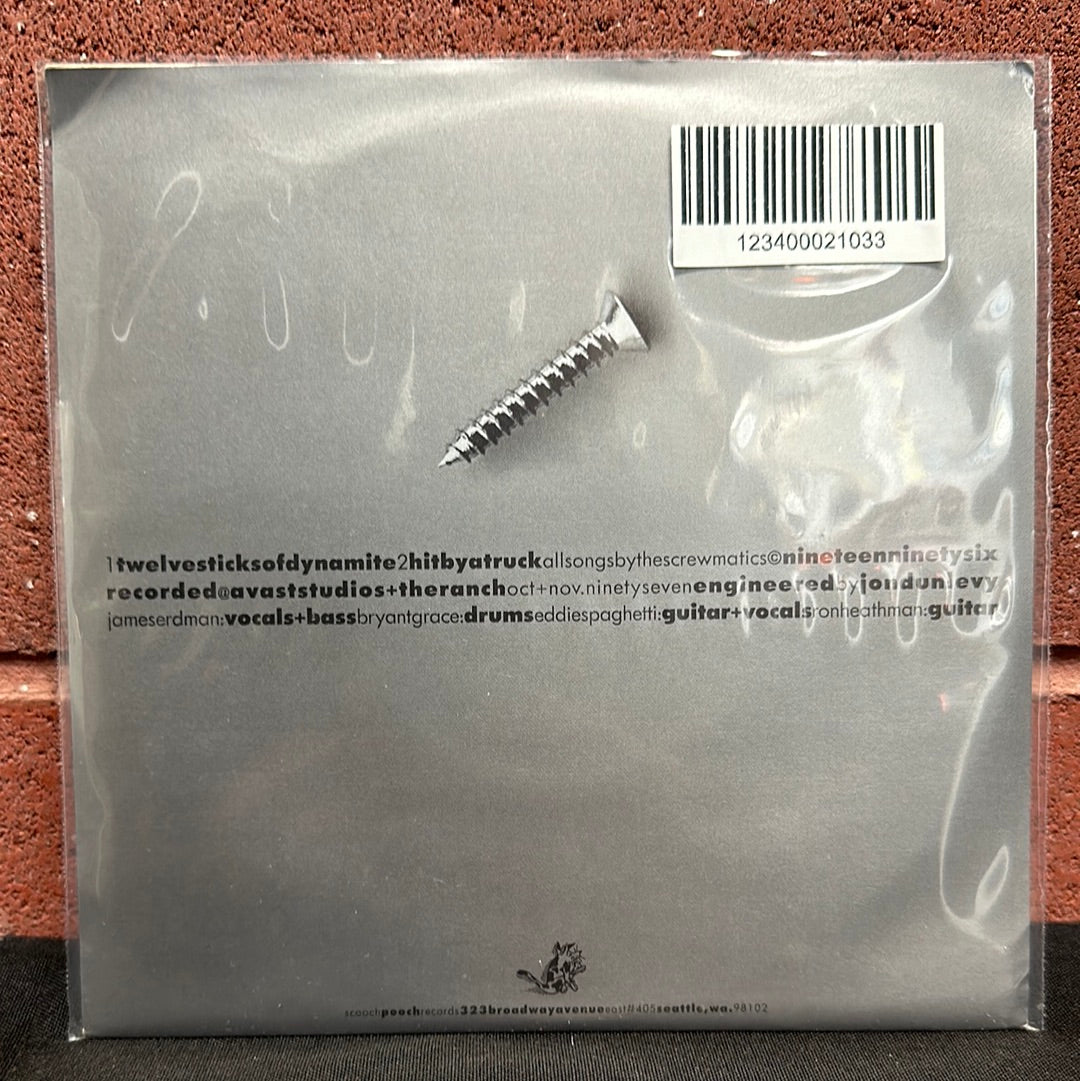 USED VINYL: Screwmatics “Twelve Sticks Of Dynamite” 7"