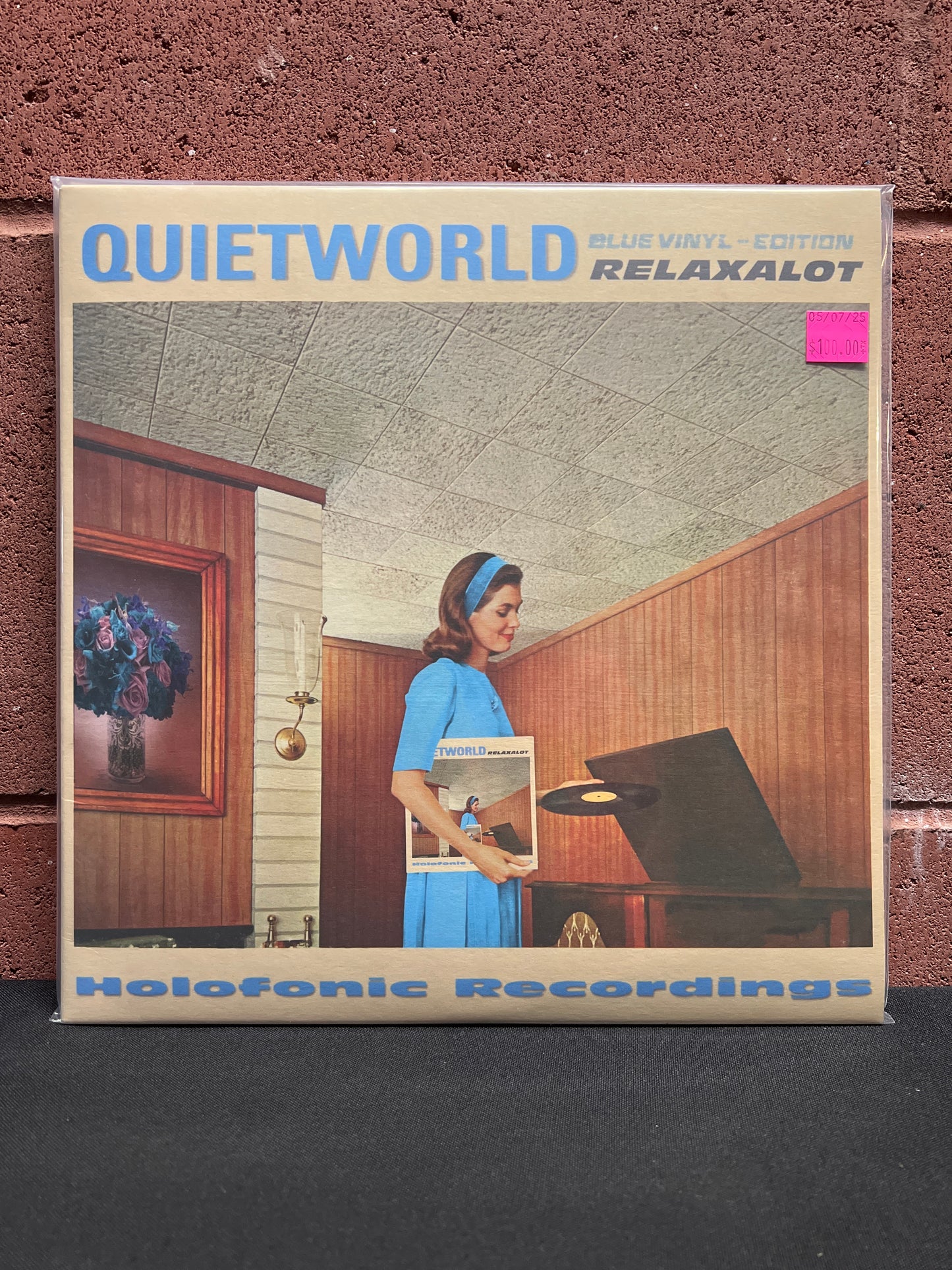 Used Vinyl: Quietworld "Relaxalot" 2x10" (Blue Vinyl)