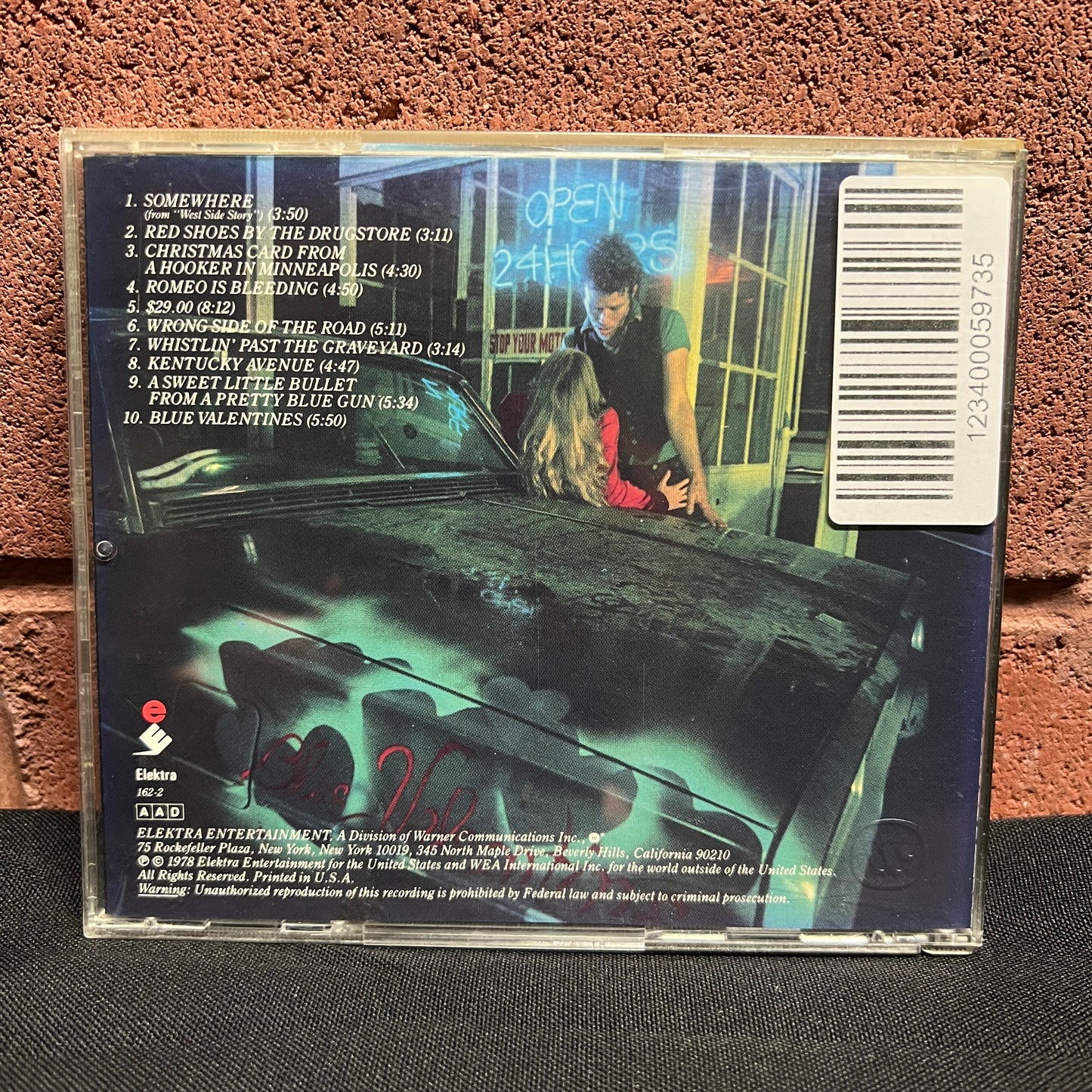 Used CD: Tom Waits "Blue Valentine" CD