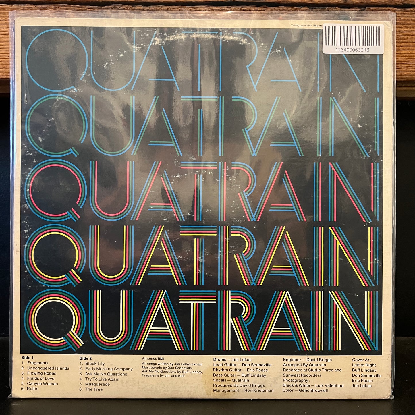 Used Vinyl: Quatrain "S/T" LP (1969 Press)