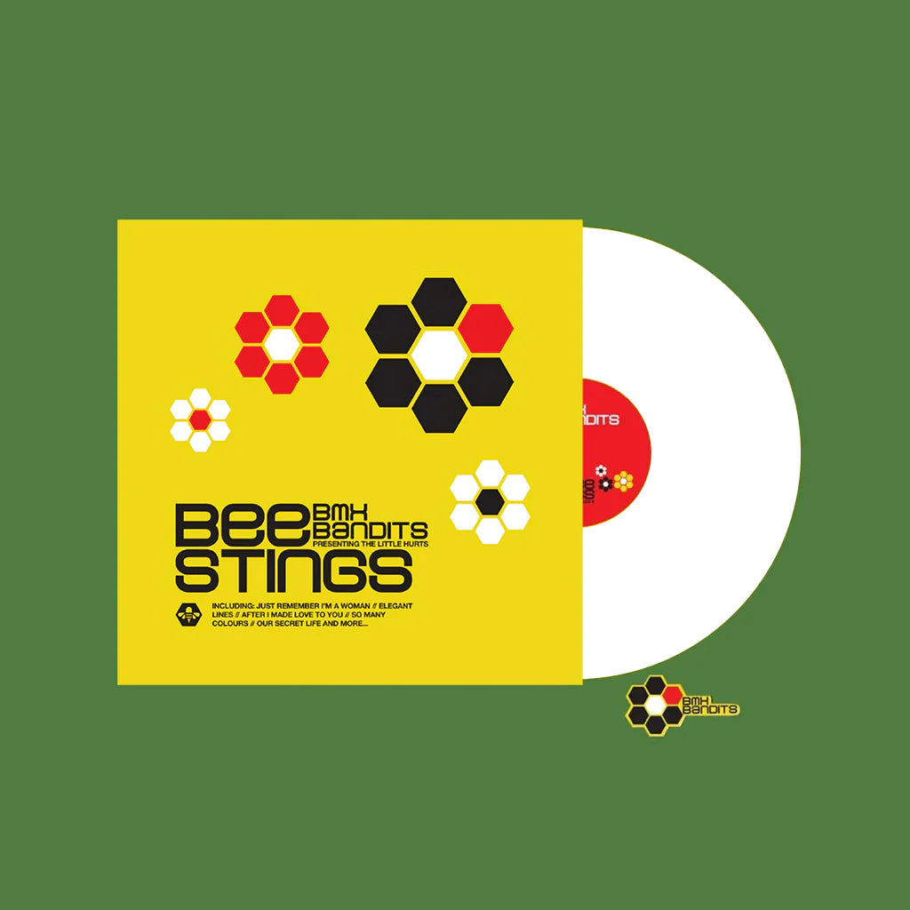 BMX Bandits "Bee Stings" LP (Indie Exclusive White Vinyl)