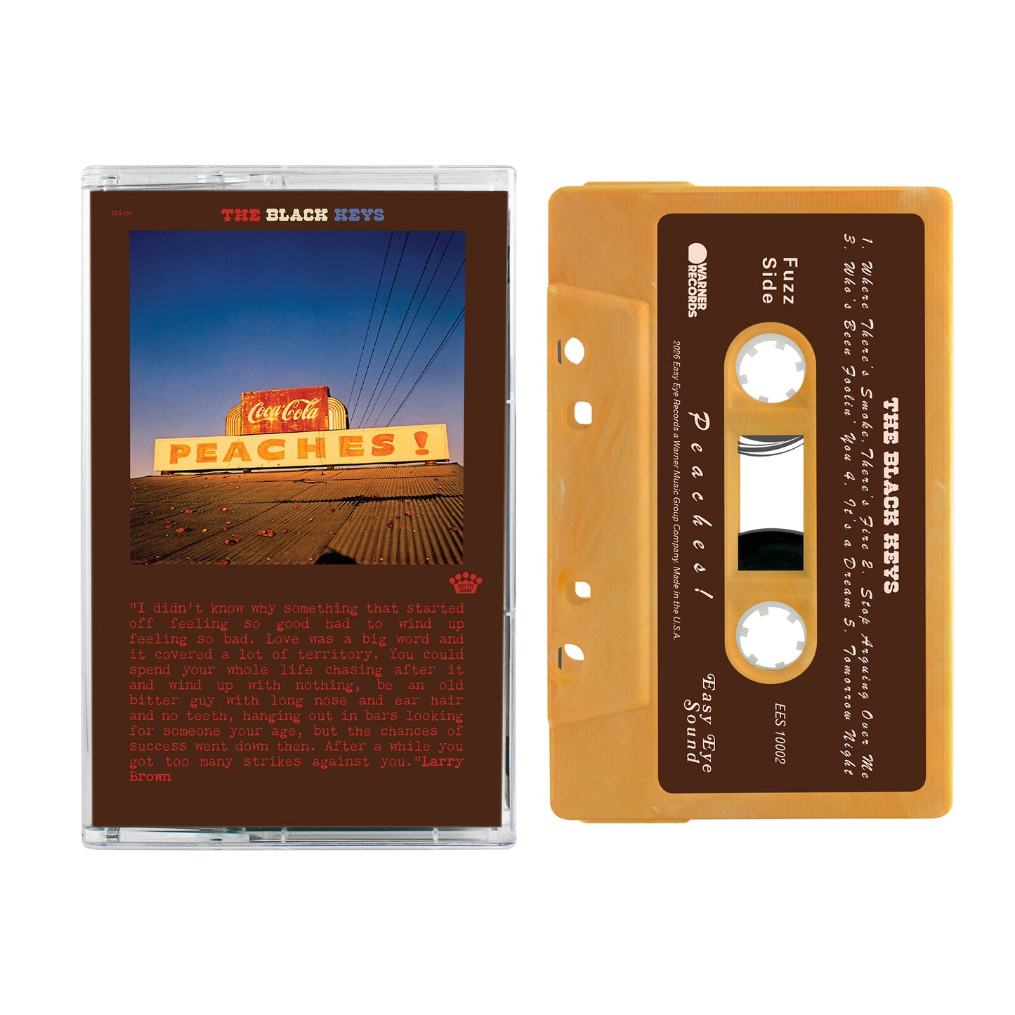 PRE-ORDER: The Black Keys "Peaches!" Cassette