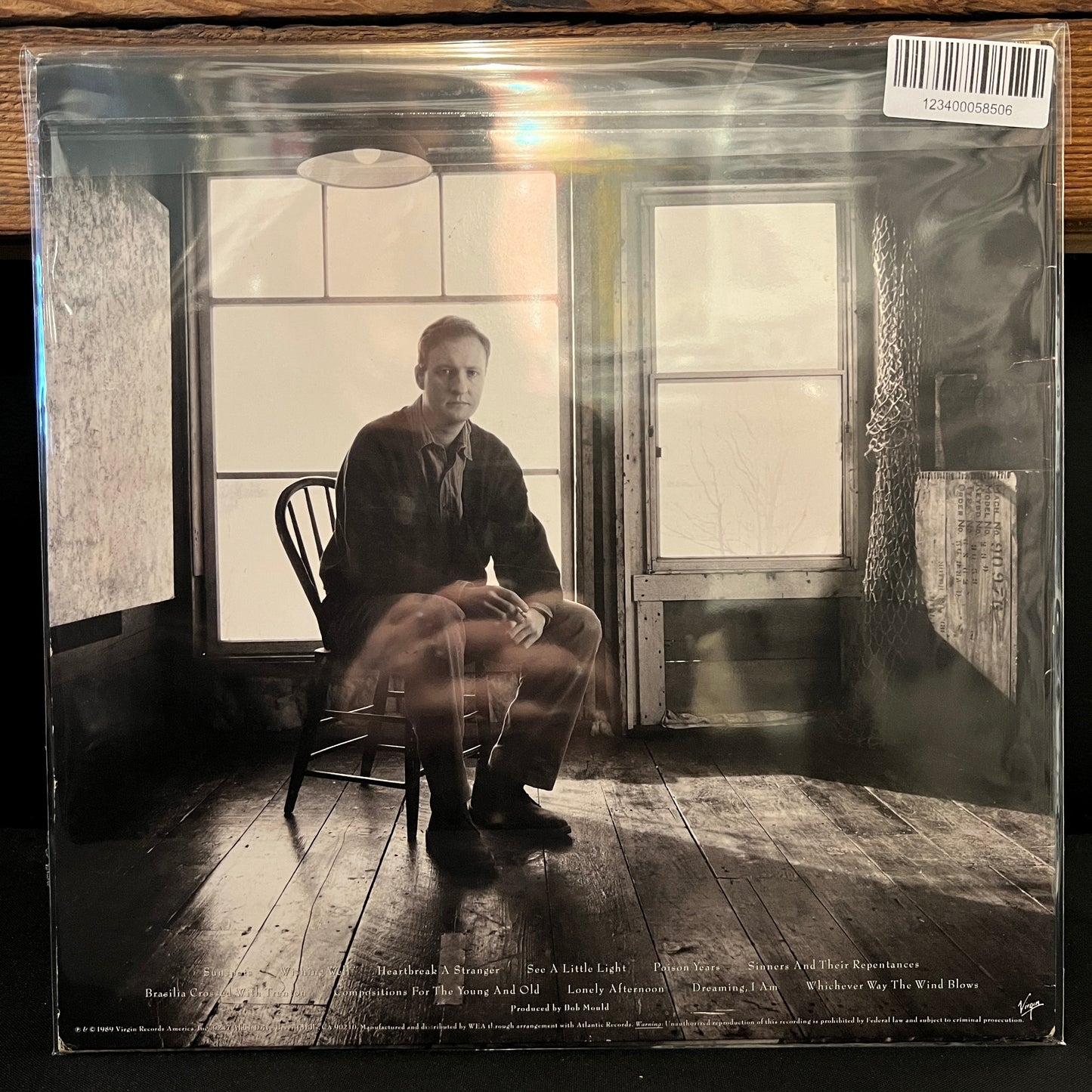 Used Vinyl: Bob Mould "Workbook" LP (1989 US pressing)