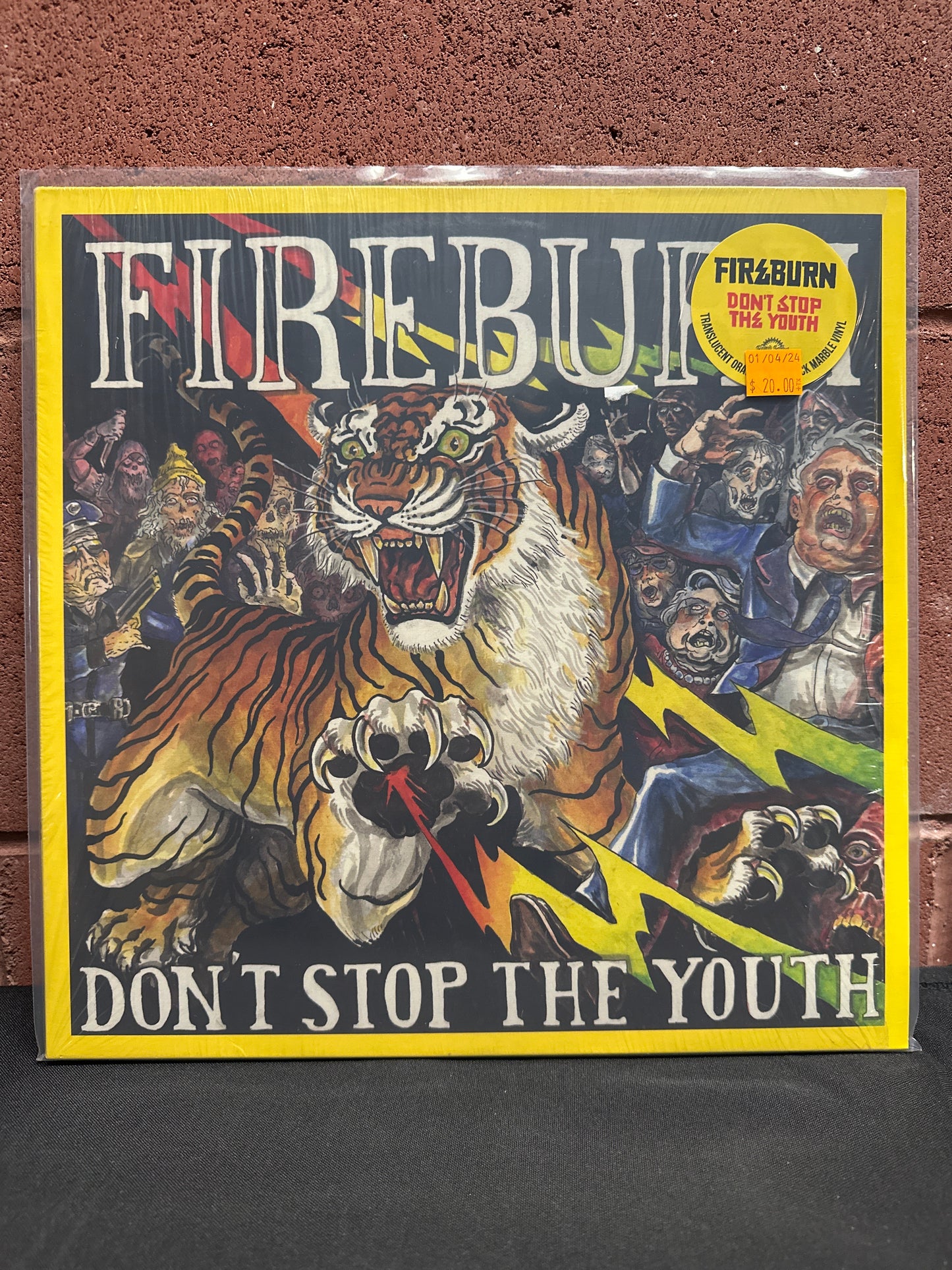 Used Vinyl: Fireburn "Don't Stop The Youth" (Orange Vinyl) LP