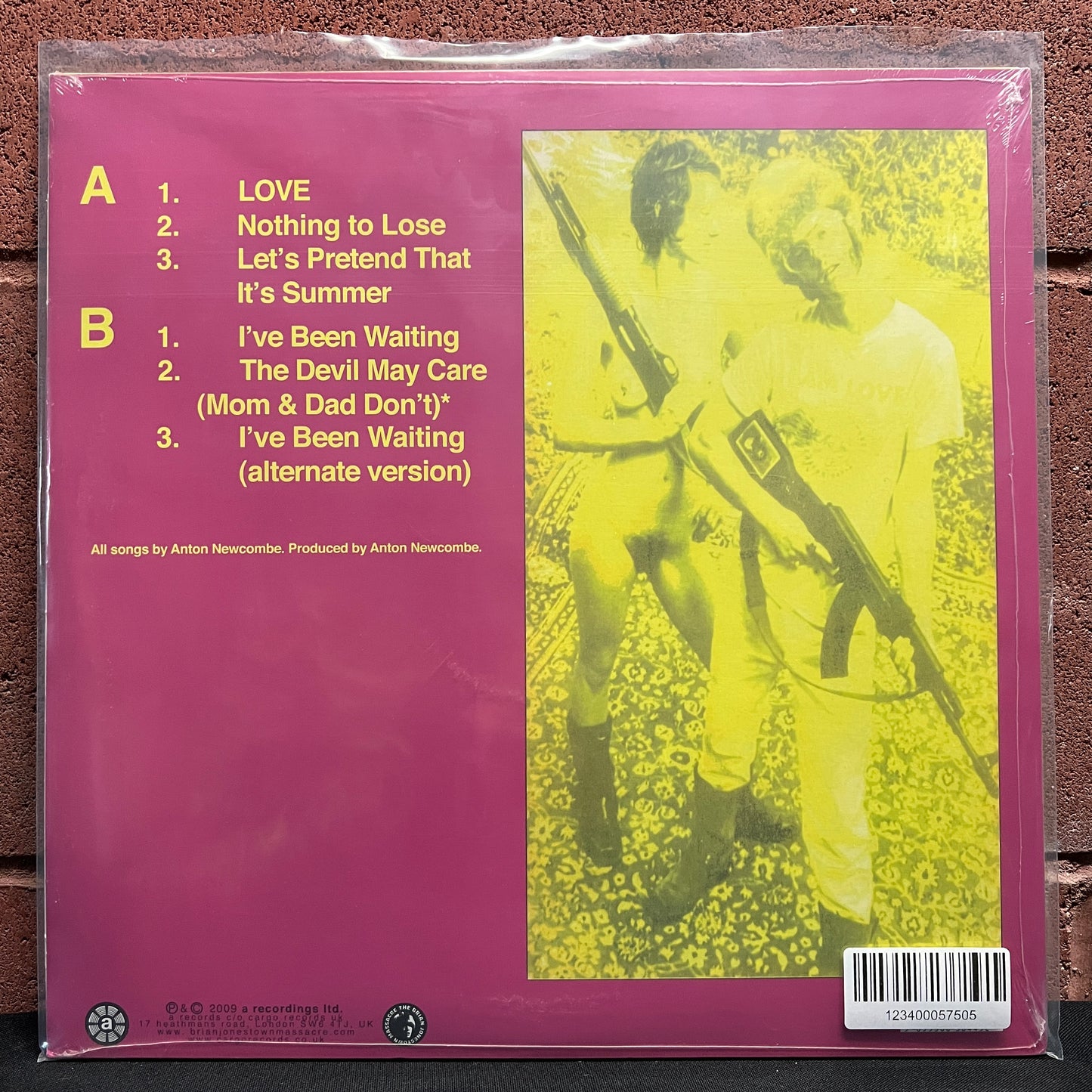 Used Vinyl: The Brian Jonestown Massacre "Love" LP (2009 UK Press - Sealed!)