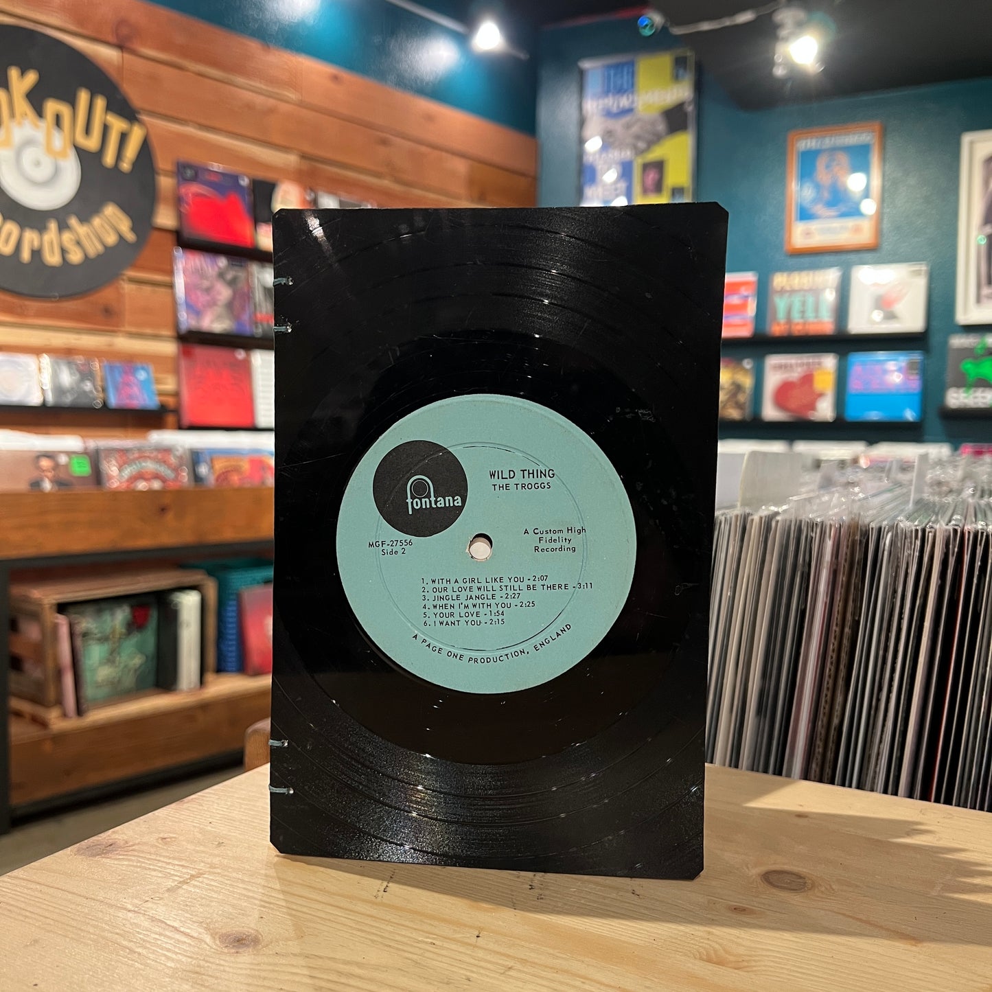 Love / The Troggs Recycled Vinyl Journal