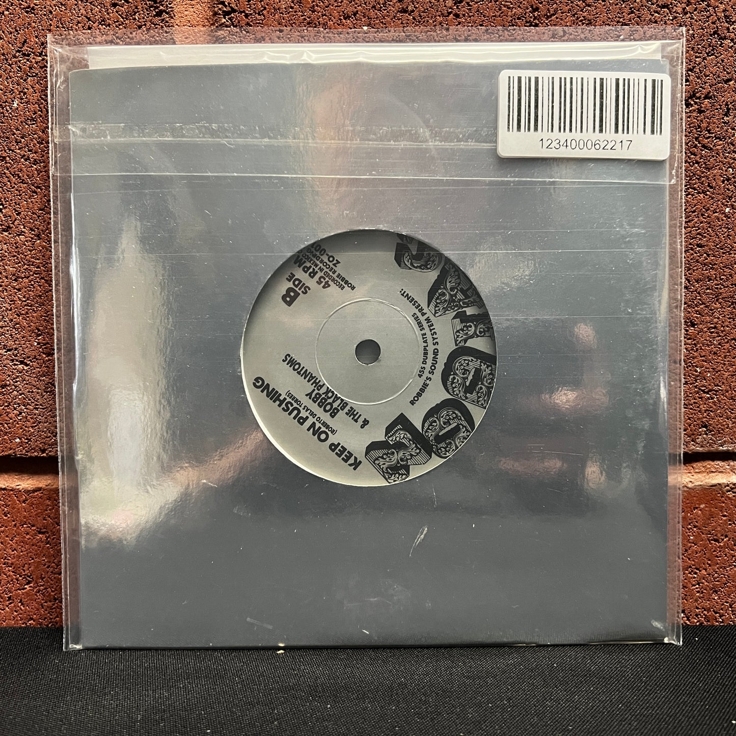 Used Vinyl: Bobby and the Black Phantoms "Born In The Ghetto" 7" (Promo Copy)