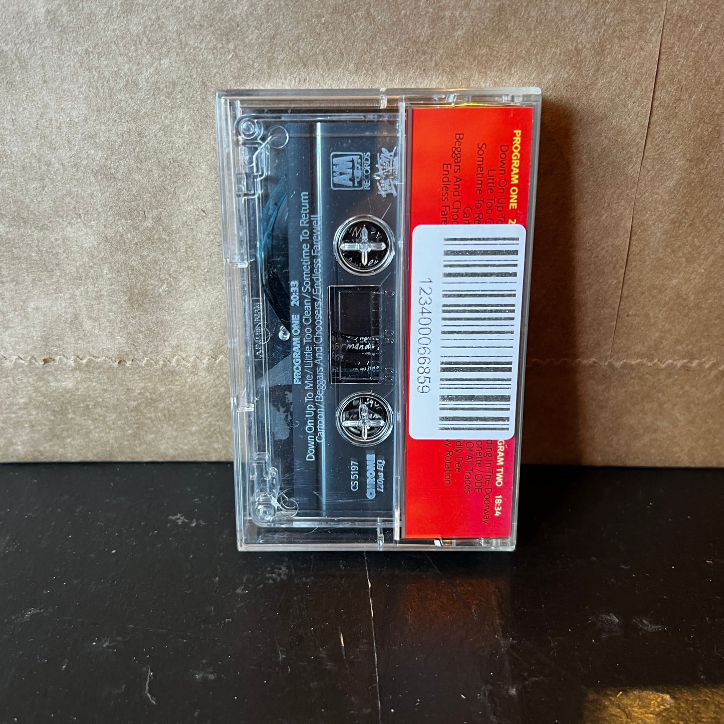 Used Cassette: Soul Asylum "Hang Time" Tape