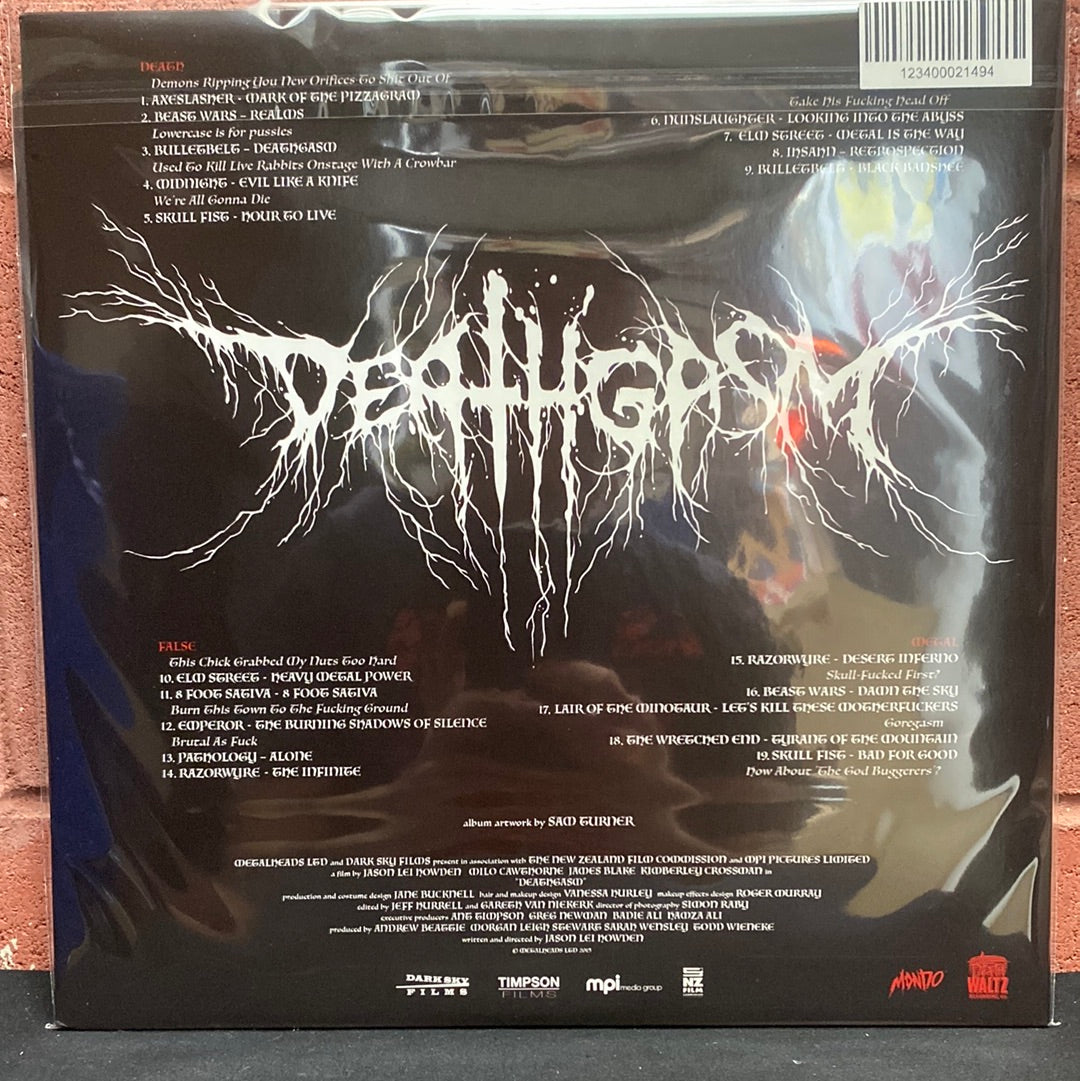 Used Vinyl:  Various ”Deathgasm (Original Motion Picture Soundtrack)” 2xLP (Colored vinyl)
