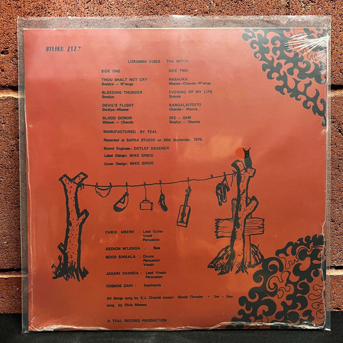 Used Vinyl: Witch "Lukombo Vibes" LP (2013 Press - Sealed)