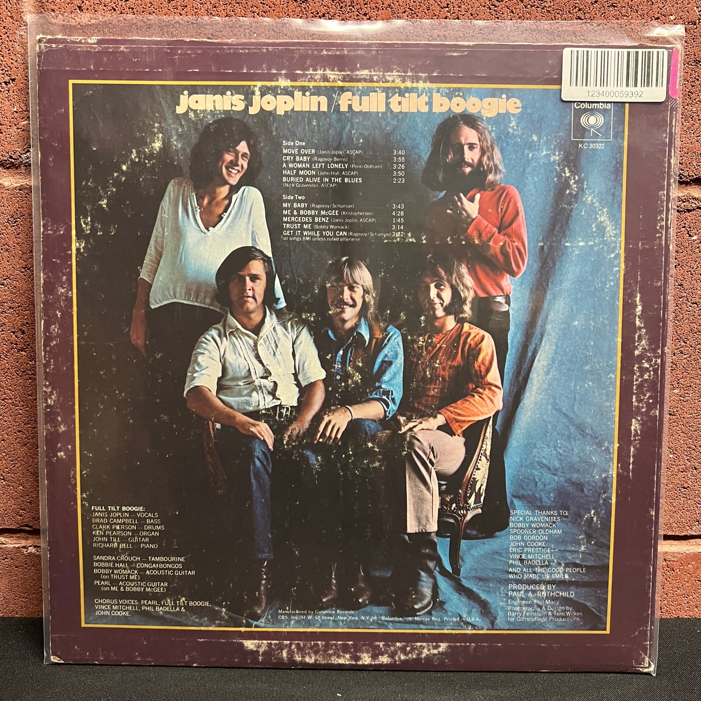 Used Vinyl: Janis Joplin "Pearl" LP