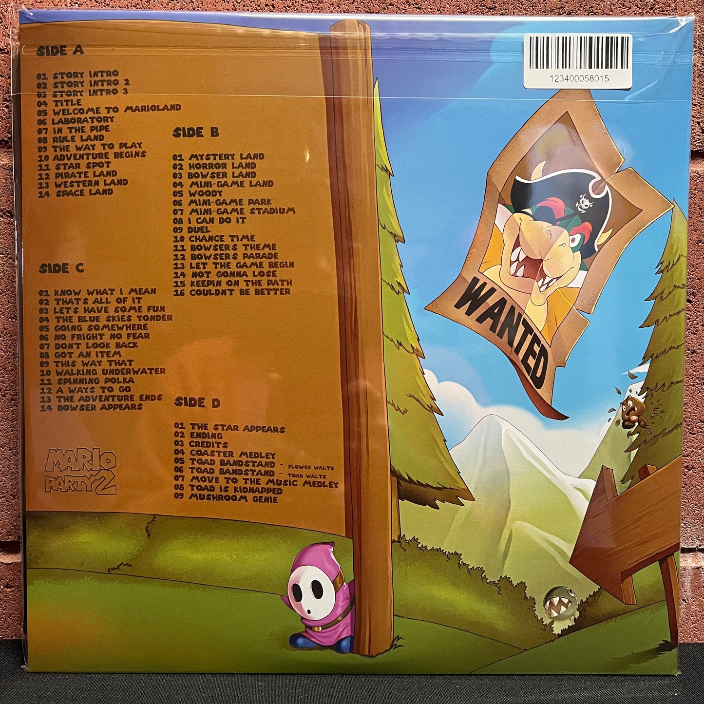 Used Vinyl: Hironao Yamamoto "Mario Party 2 Soundtrack" 2xLP ("Wario Party" colorway)