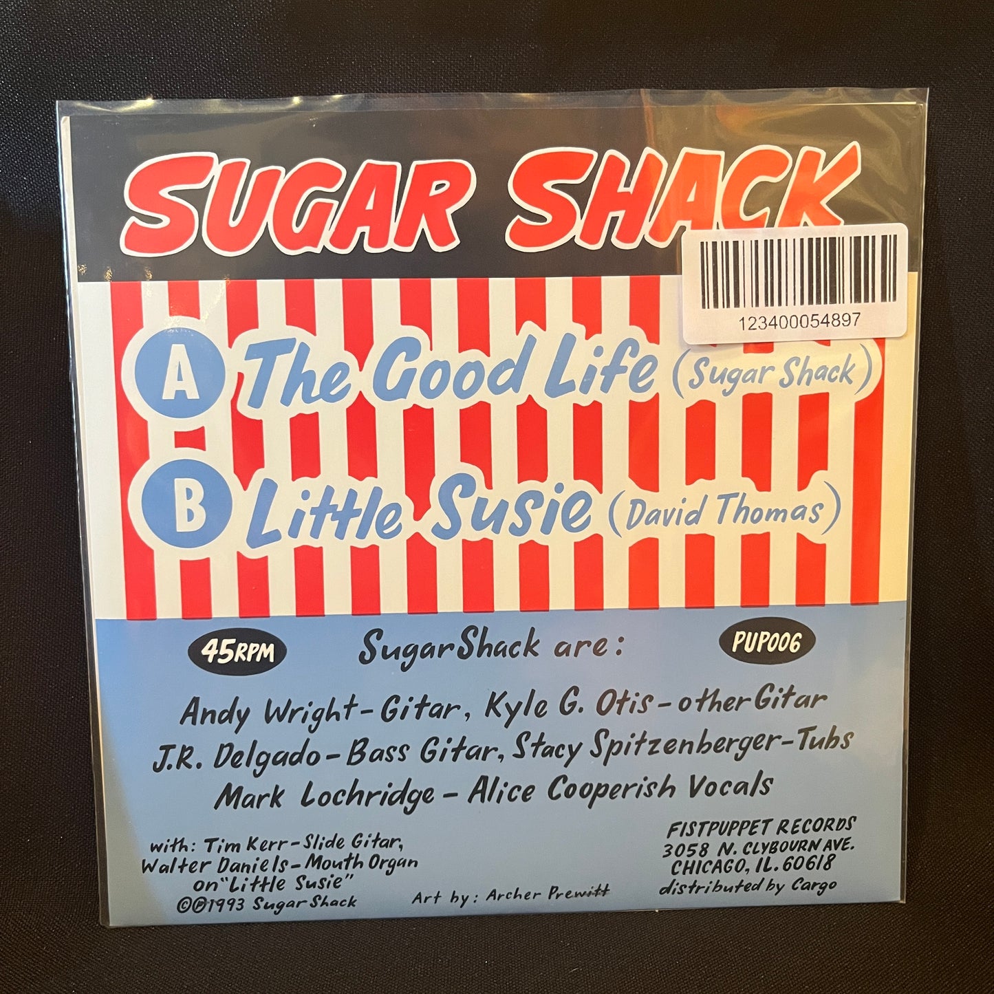 Used Vinyl: Sugar Shack "The Good Life" 7"