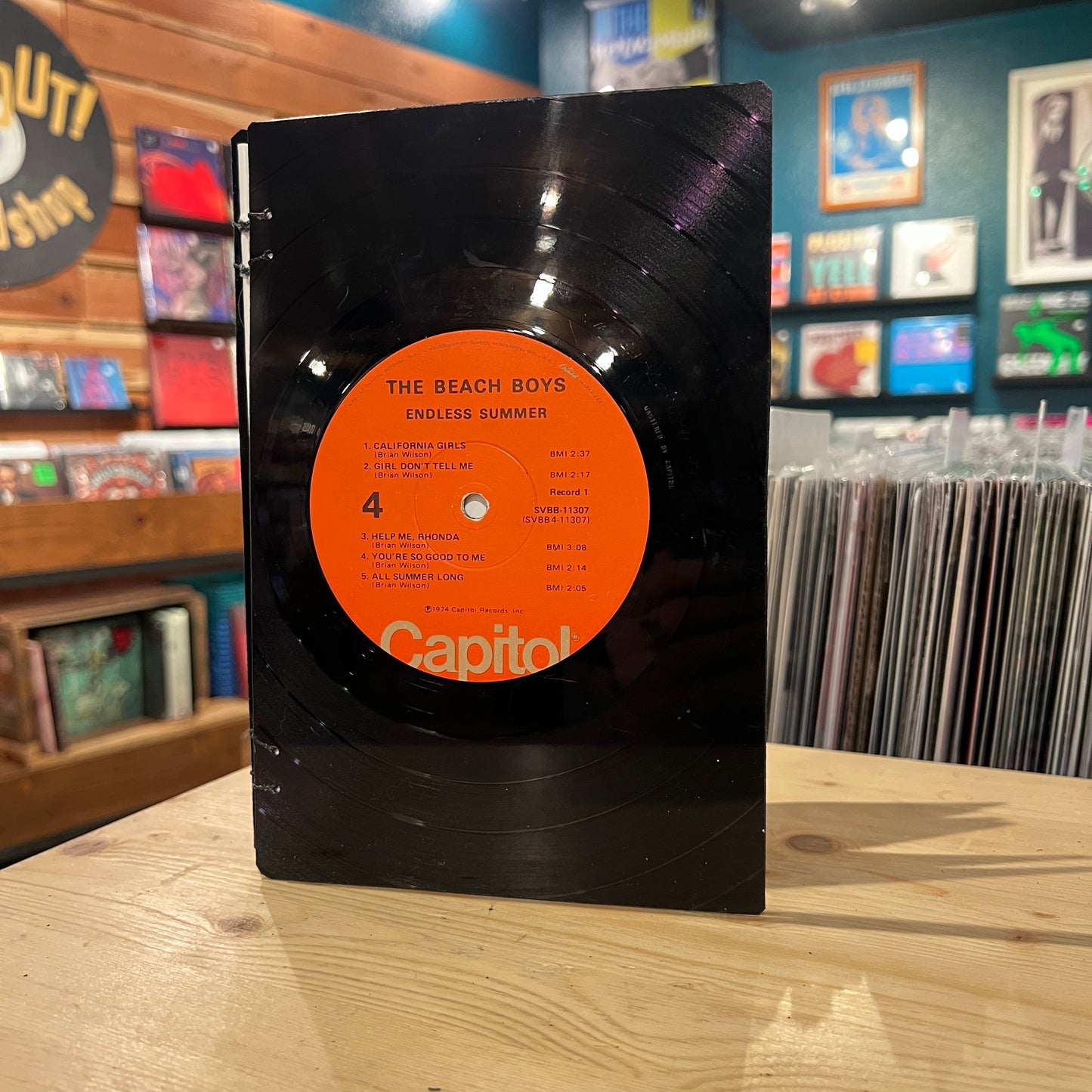 The Beach Boys Recycled Vinyl Journal