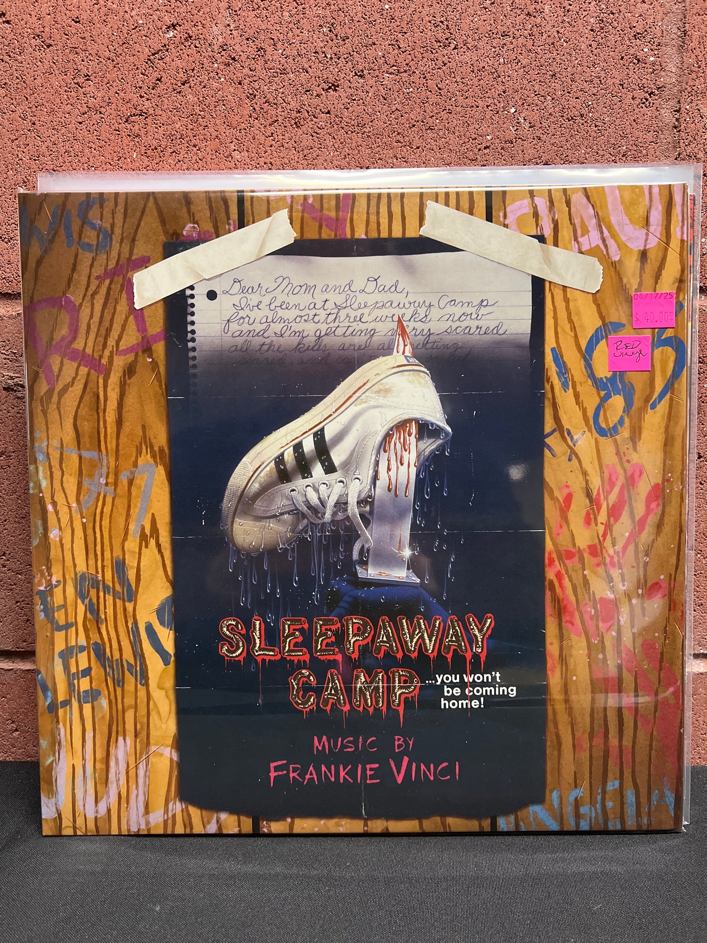 Used Vinyl: Frankie Vinci "Sleepaway Camp" LP (Red Vinyl)