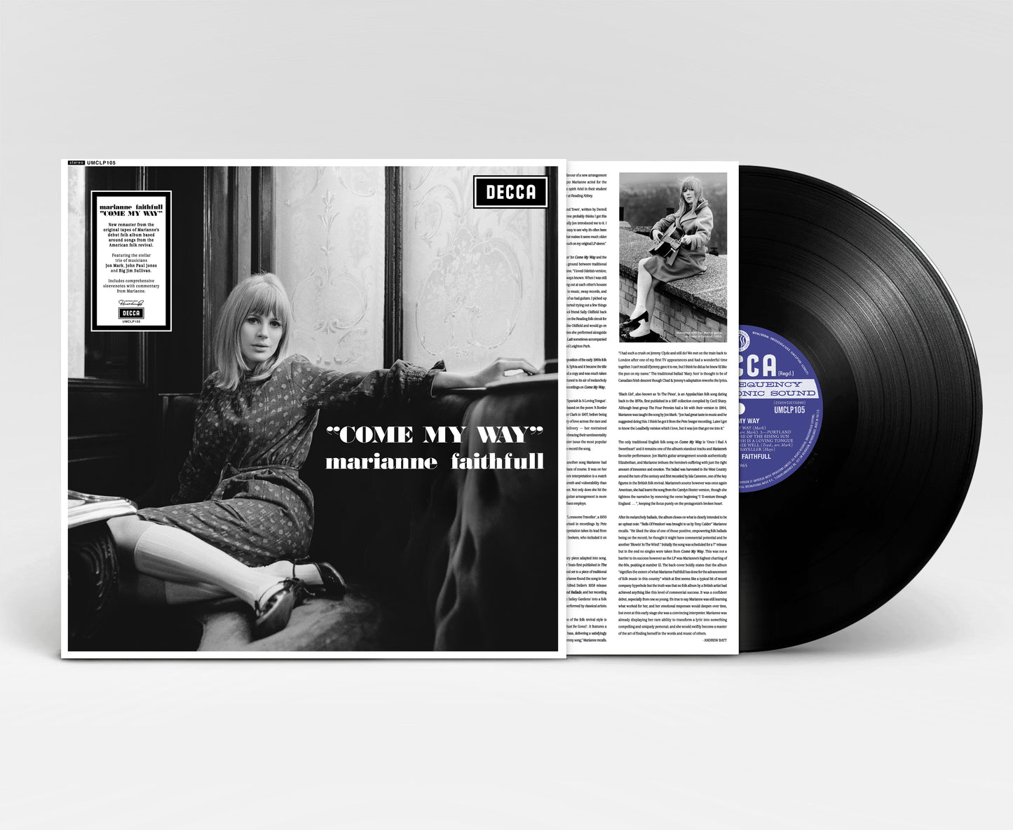 Marianne Faithfull "Come My Way" LP