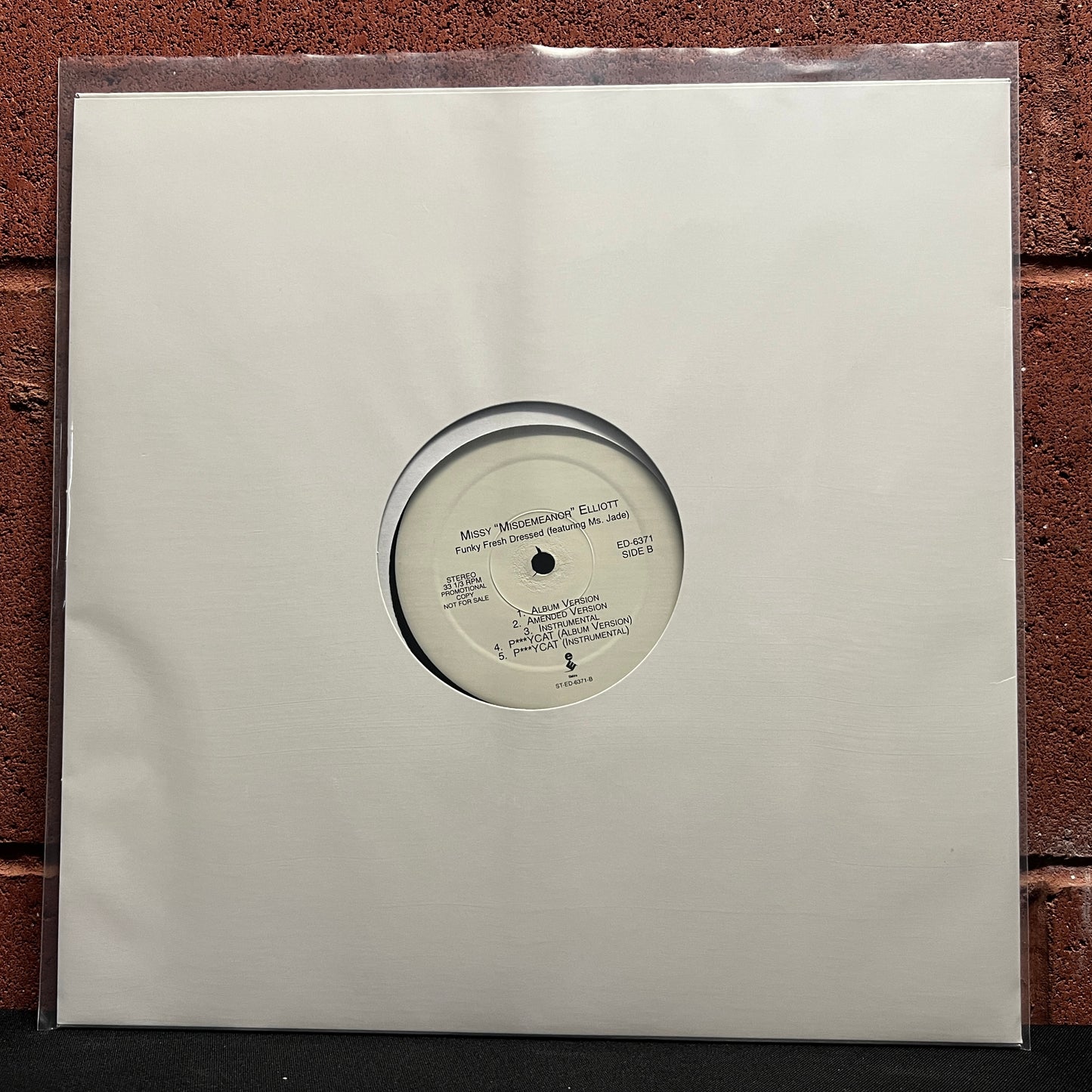 Used Vinyl: Missy 'Misdemeanor' Elliott "Work It" 12" Single